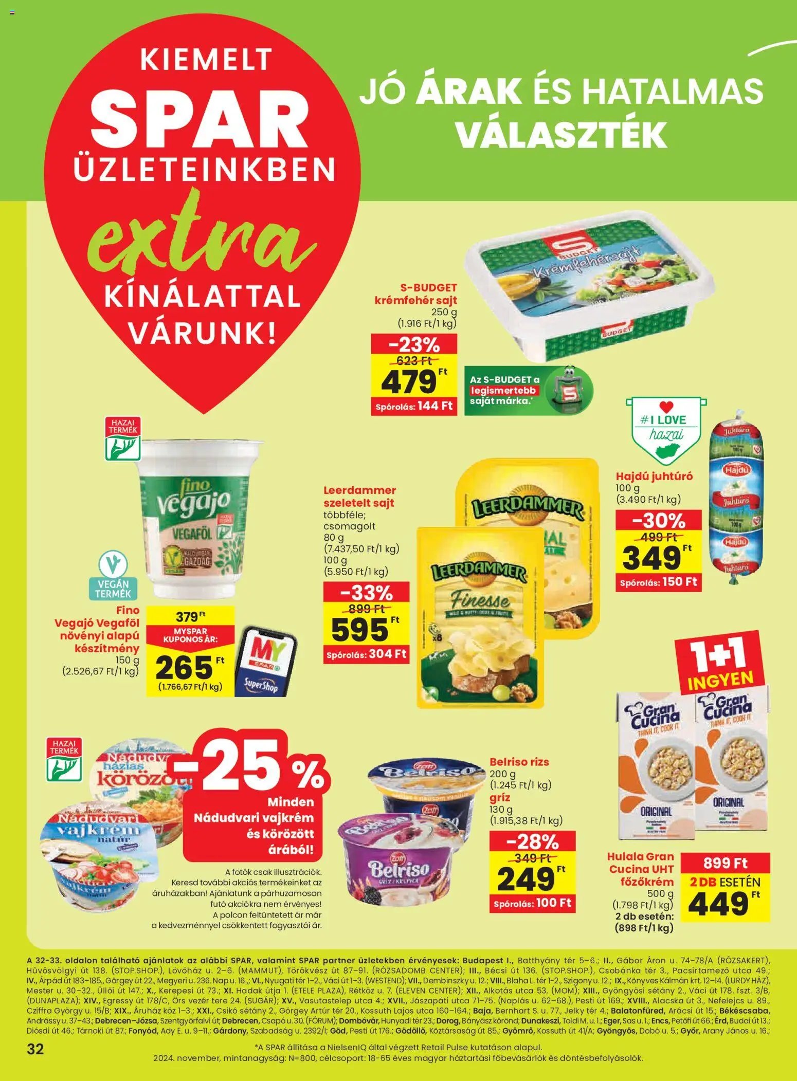 Spar újság 2025.12.18. Extra ajánlat (2025-12-18 - 2025-12-27)