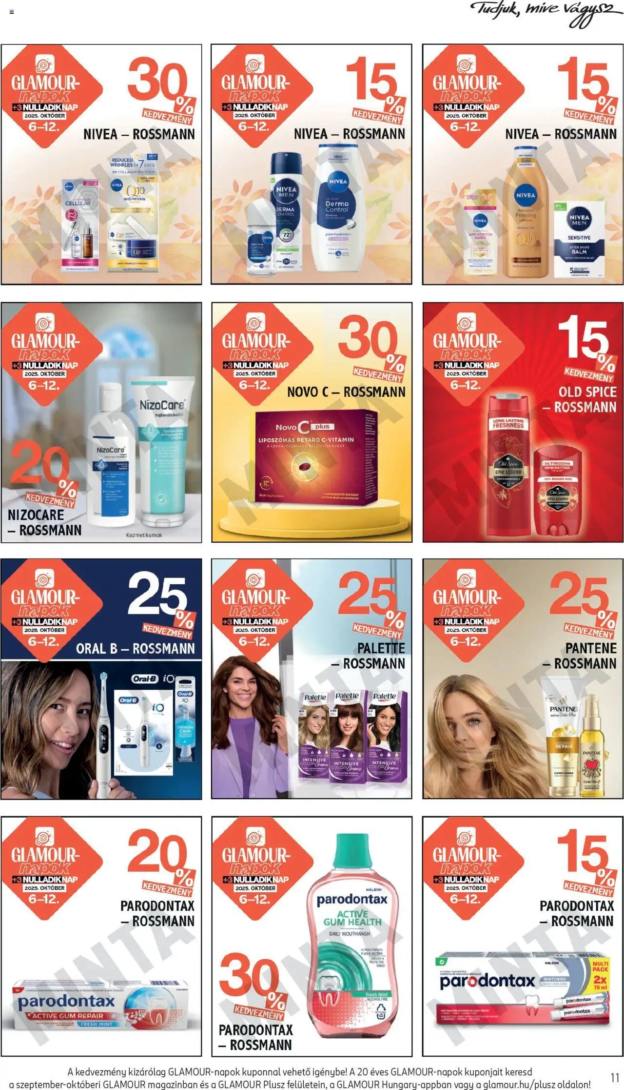 Rossmann újság 2025.10.06. Akciós újság Rossmann (2025-10-06 - 2025-10-12)