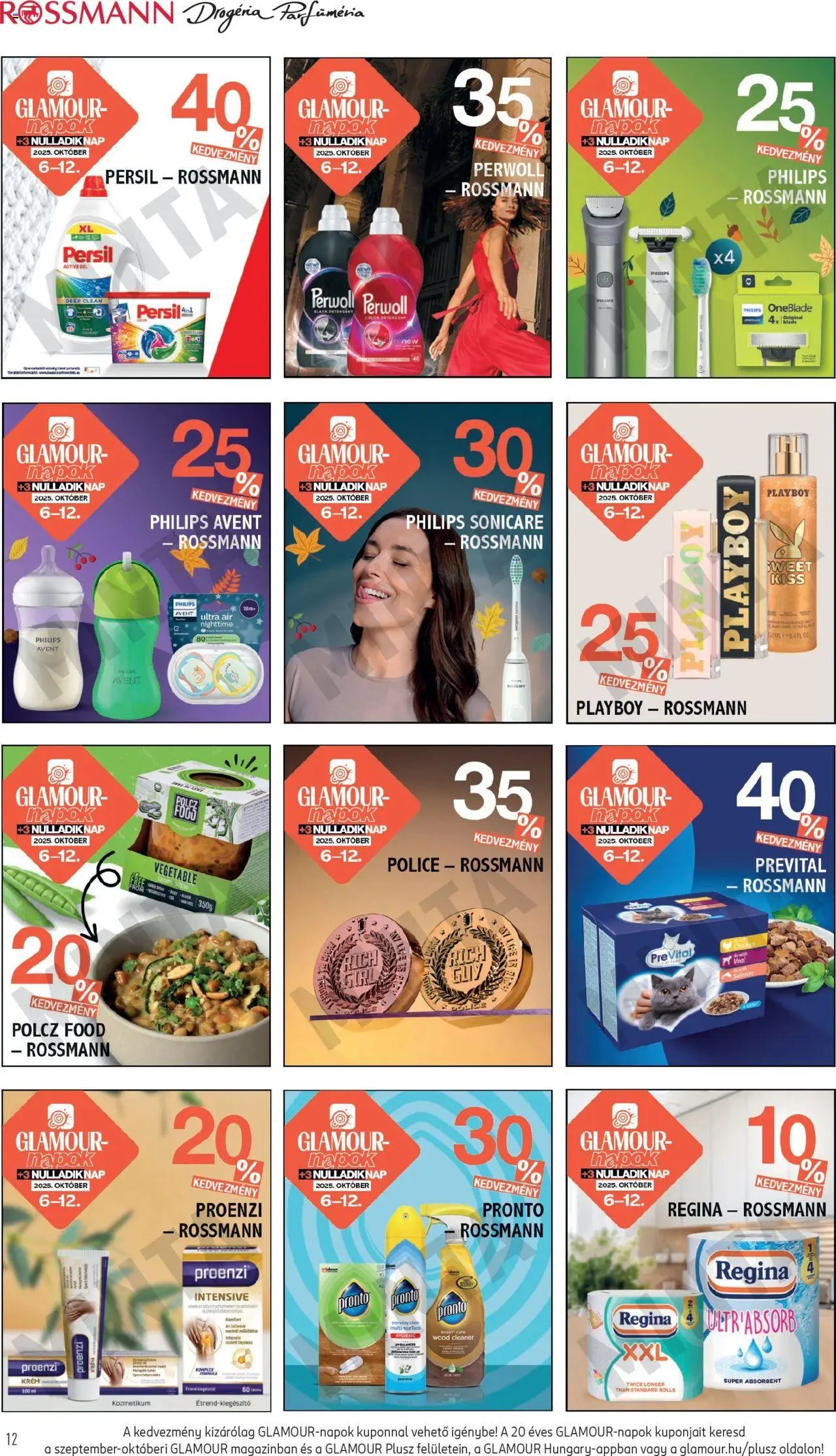 Rossmann újság 2025.10.06. Akciós újság Rossmann (2025-10-06 - 2025-10-12)