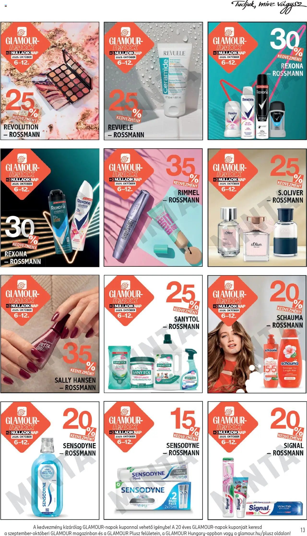 Rossmann újság 2025.10.06. Akciós újság Rossmann (2025-10-06 - 2025-10-12)