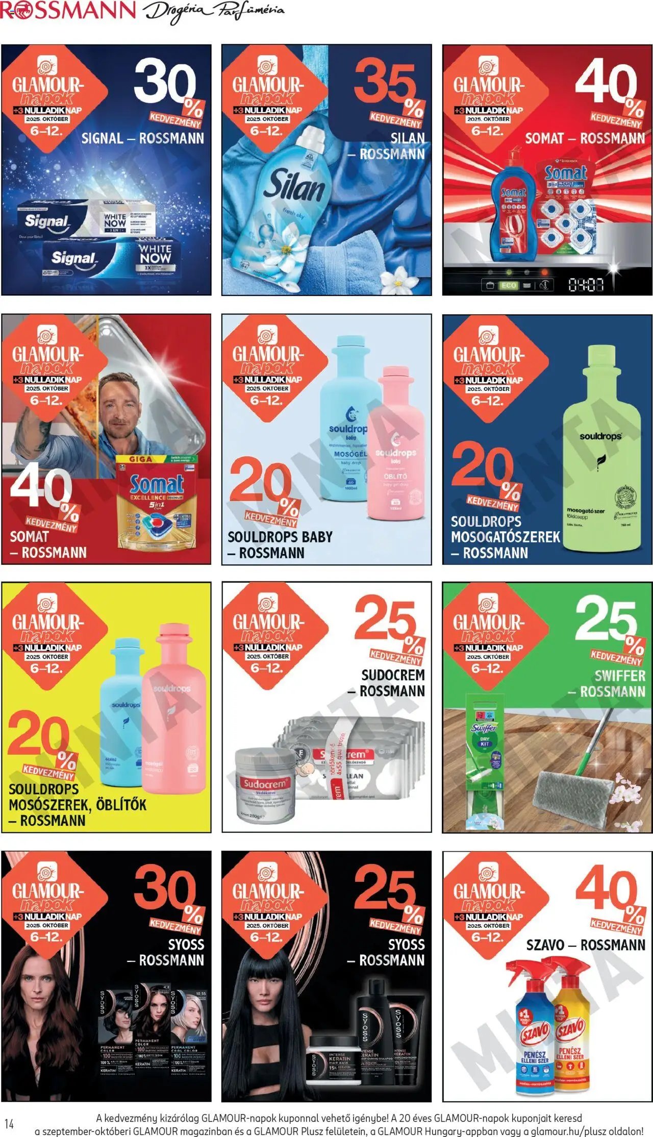 Rossmann újság 2025.10.06. Akciós újság Rossmann (2025-10-06 - 2025-10-12)