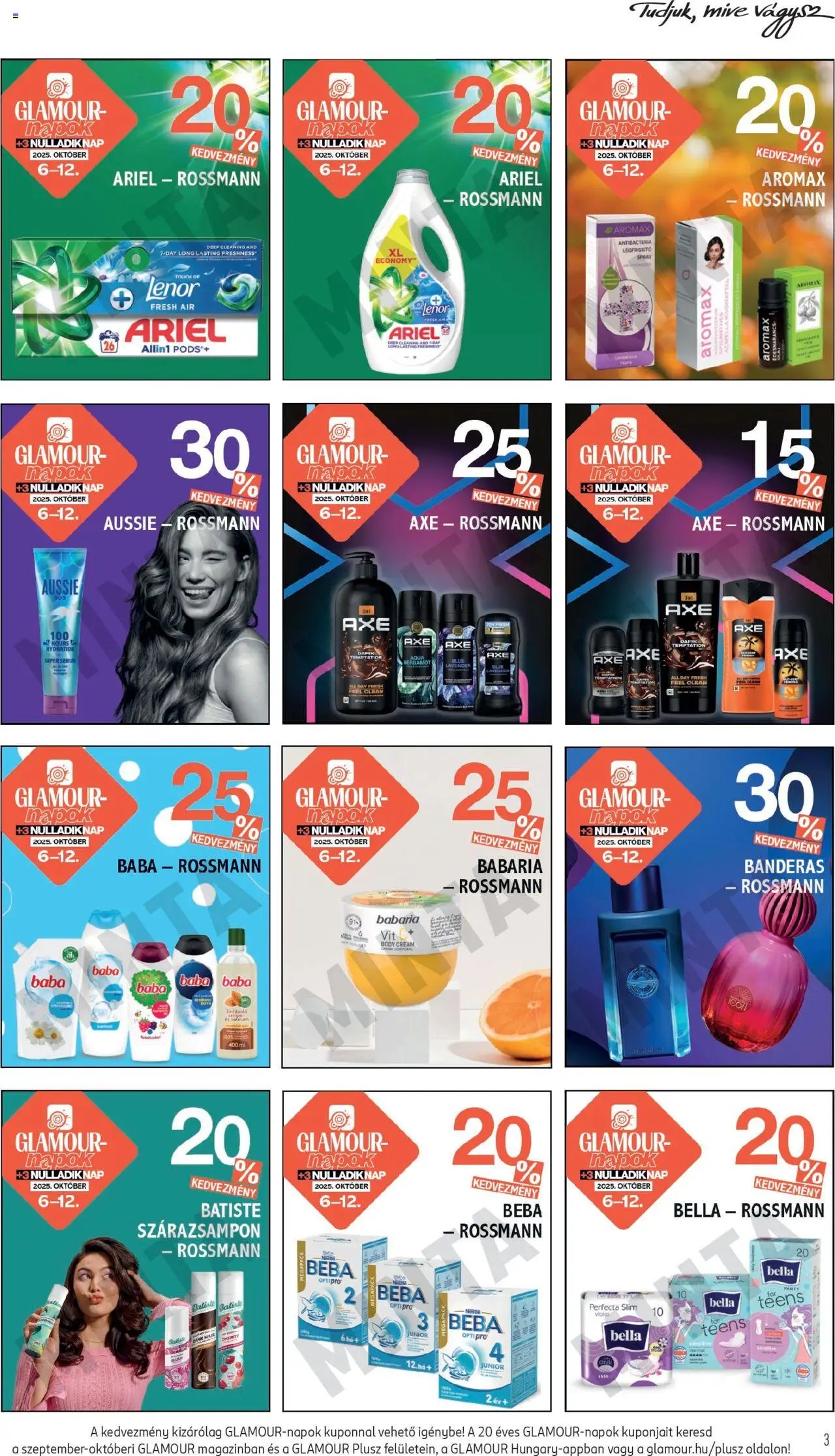 Rossmann újság 2025.10.06. Akciós újság Rossmann (2025-10-06 - 2025-10-12)