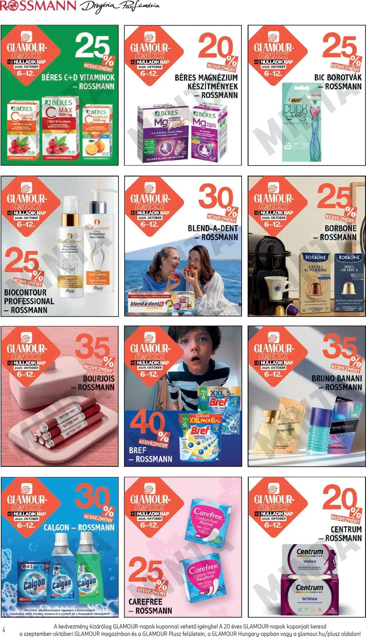 Rossmann újság 2025.10.06. Akciós újság Rossmann (2025-10-06 - 2025-10-12)
