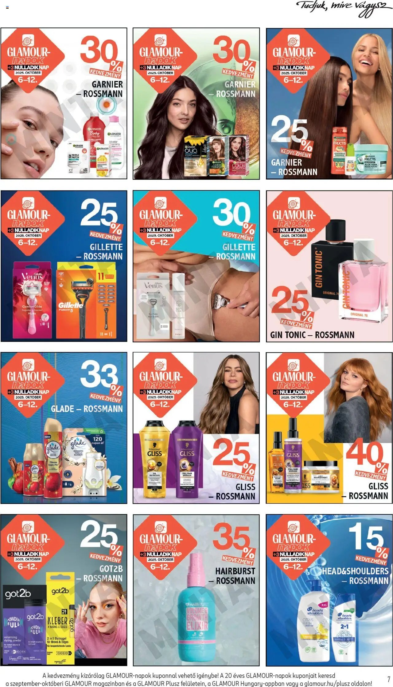 Rossmann újság 2025.10.06. Akciós újság Rossmann (2025-10-06 - 2025-10-12)