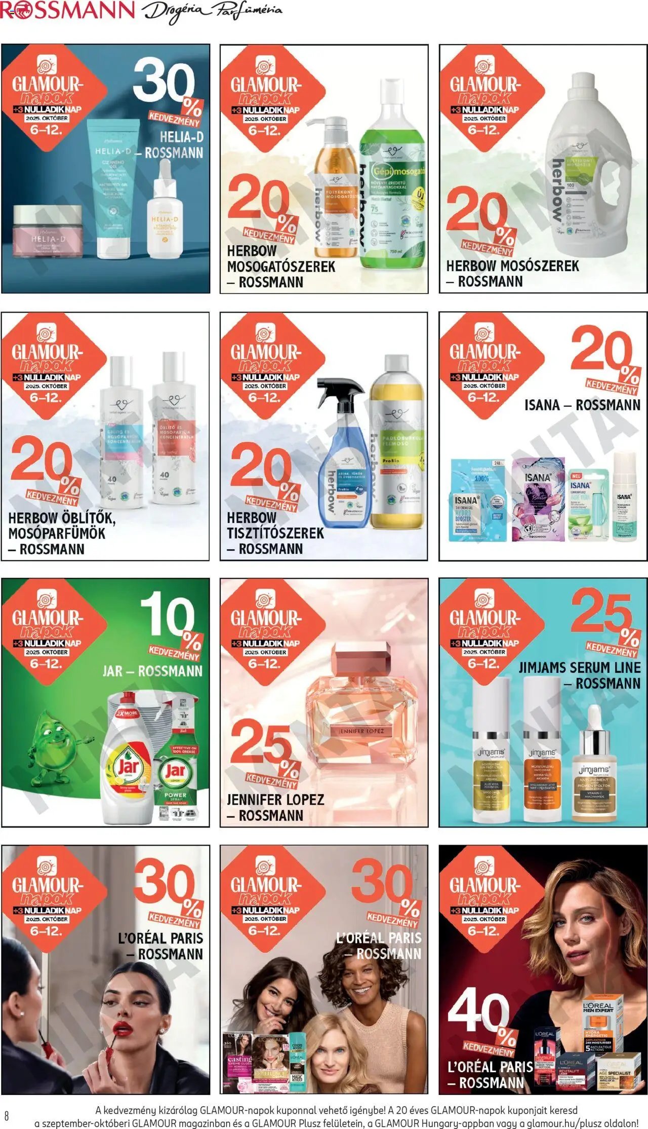 Rossmann újság 2025.10.06. Akciós újság Rossmann (2025-10-06 - 2025-10-12)
