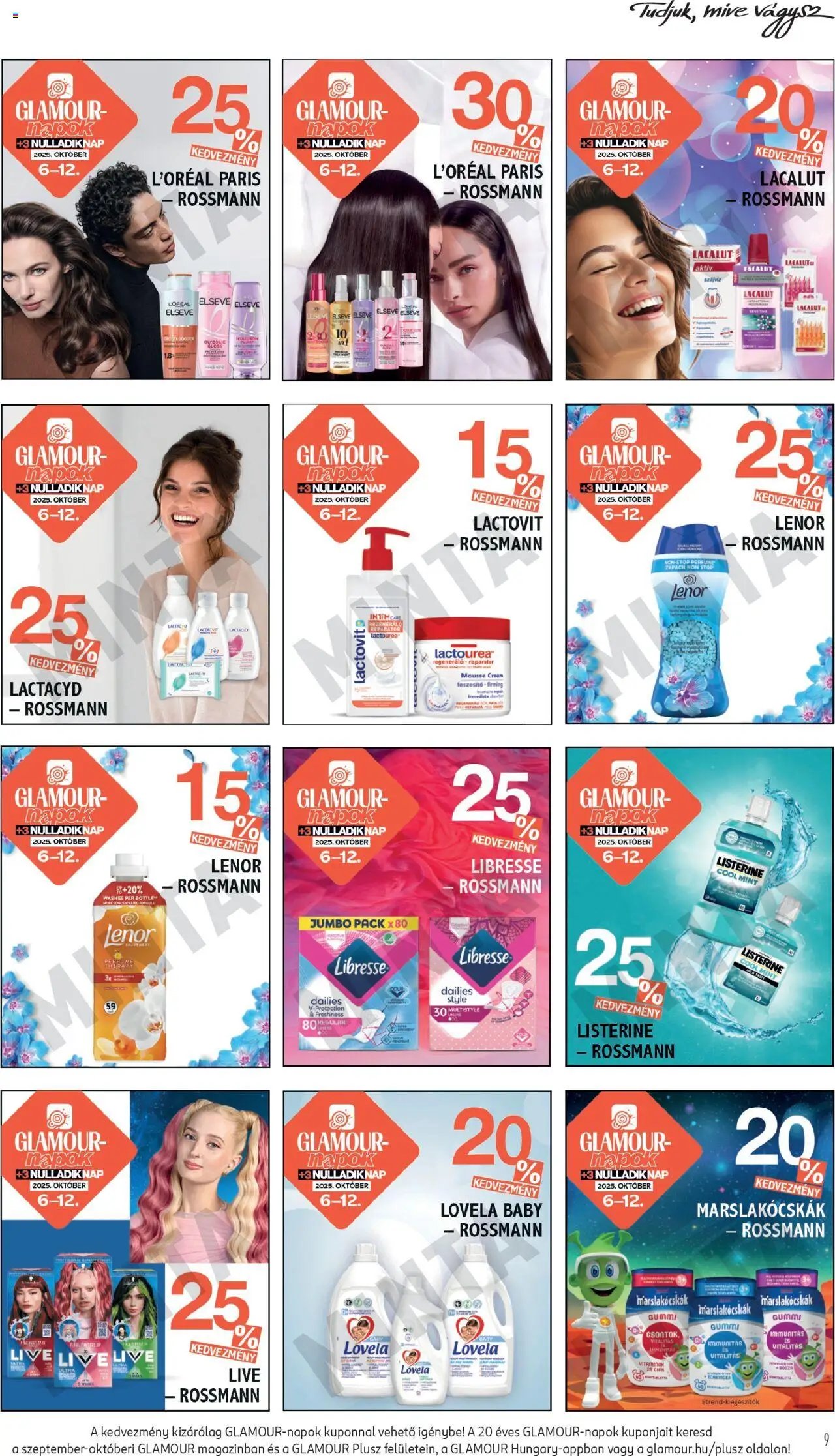 Rossmann újság 2025.10.06. Akciós újság Rossmann (2025-10-06 - 2025-10-12)