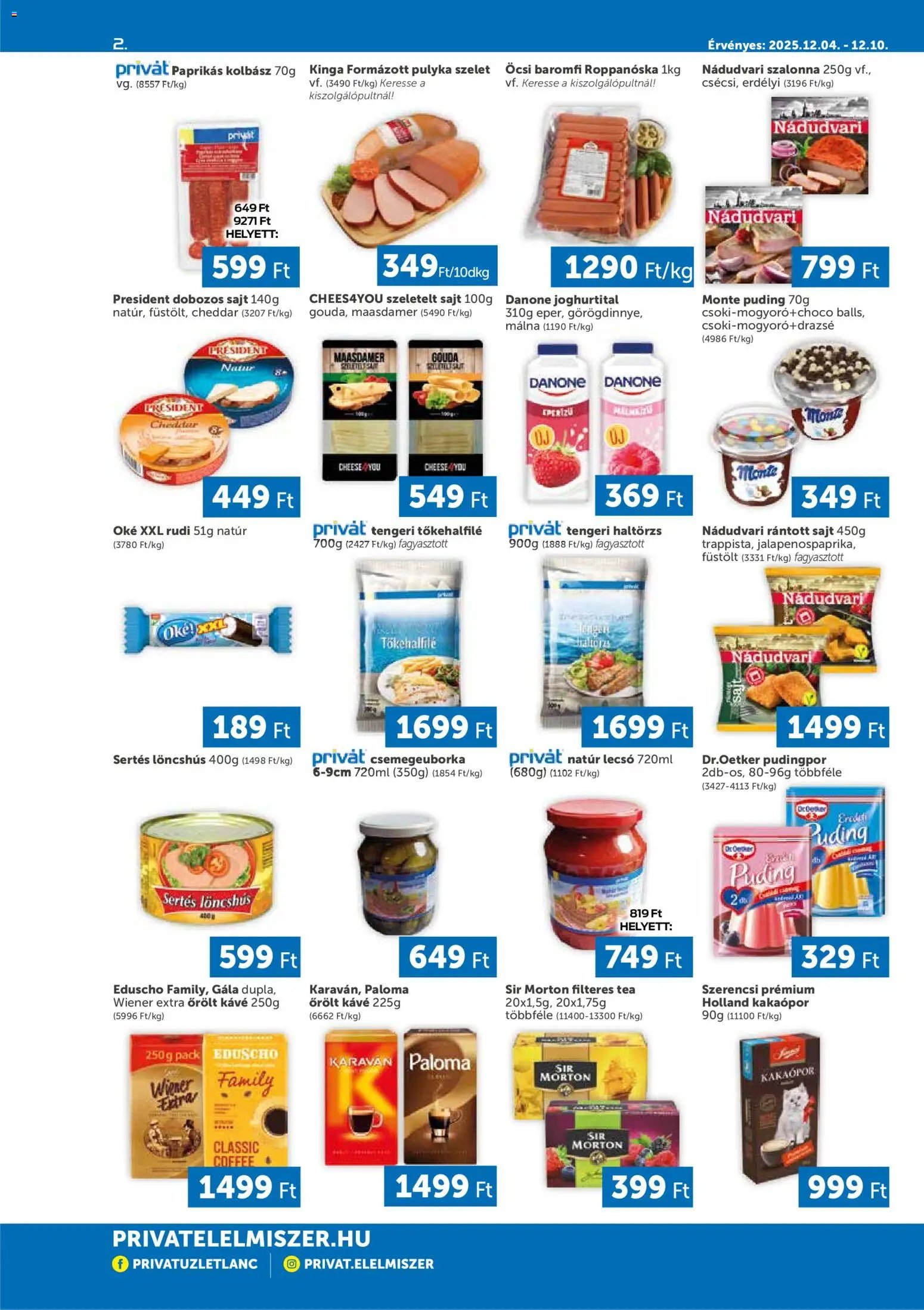 PRIVÁT újság 2025.12.04. Déli vármegyék (2025-12-04 - 2025-12-10)