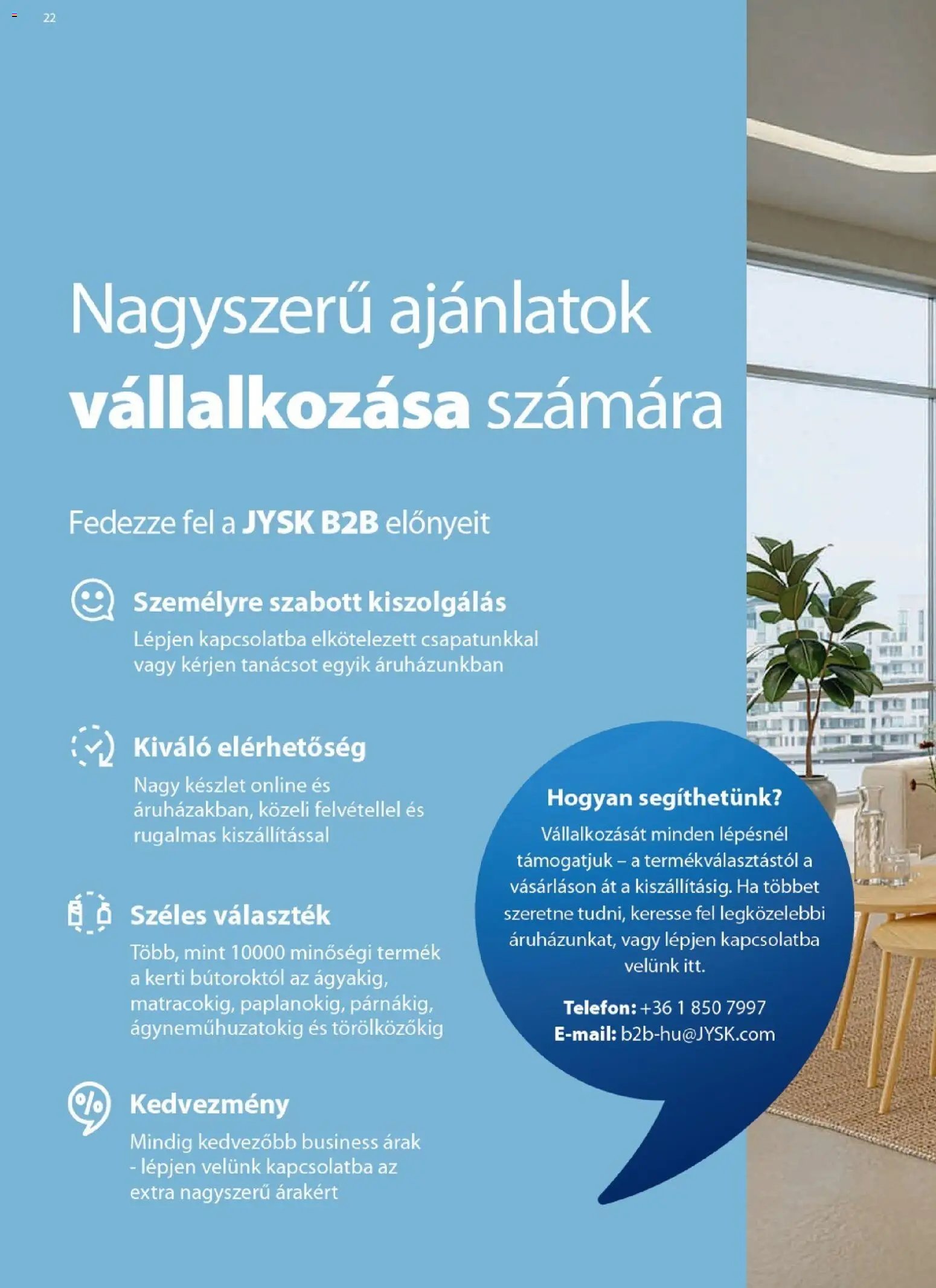 JYSK újság 2026.04.08. JYSK akciós újság (2026-04-08 - 2026-04-12)
