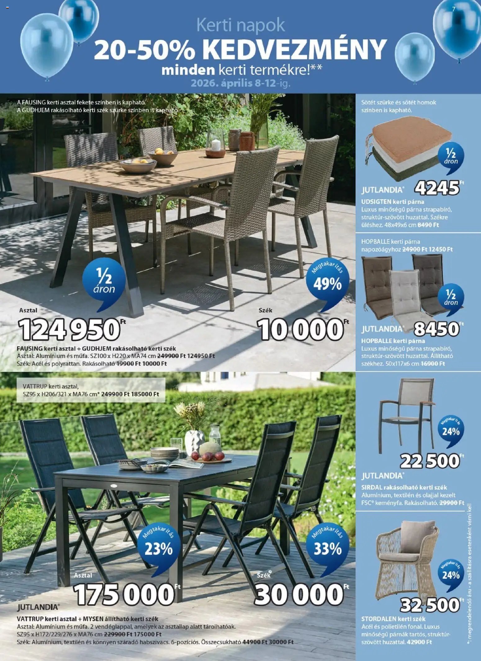 JYSK újság 2026.04.08. JYSK akciós újság (2026-04-08 - 2026-04-12)