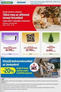 Praktiker újság 2025.12.09. Akciós újság Praktiker (2025-12-09 - 2025-12-29)