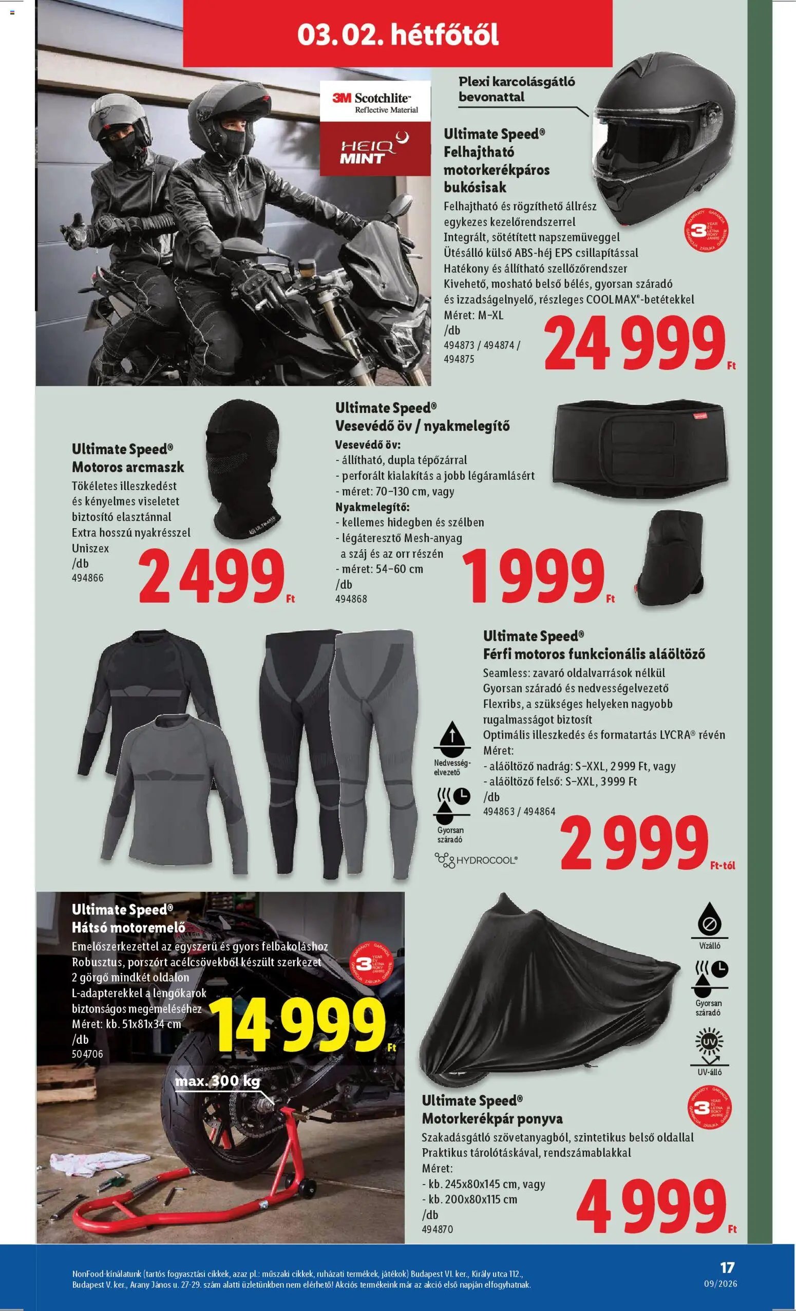 Lidl újság 2026.02.26. Nonfood kínálatunk (2026-02-26 - 2026-03-04)