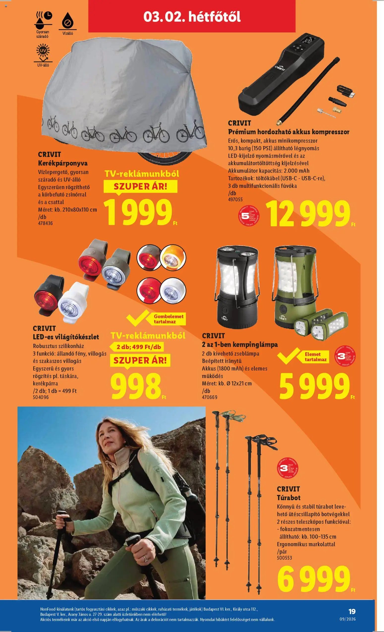 Lidl újság 2026.02.26. Nonfood kínálatunk (2026-02-26 - 2026-03-04)