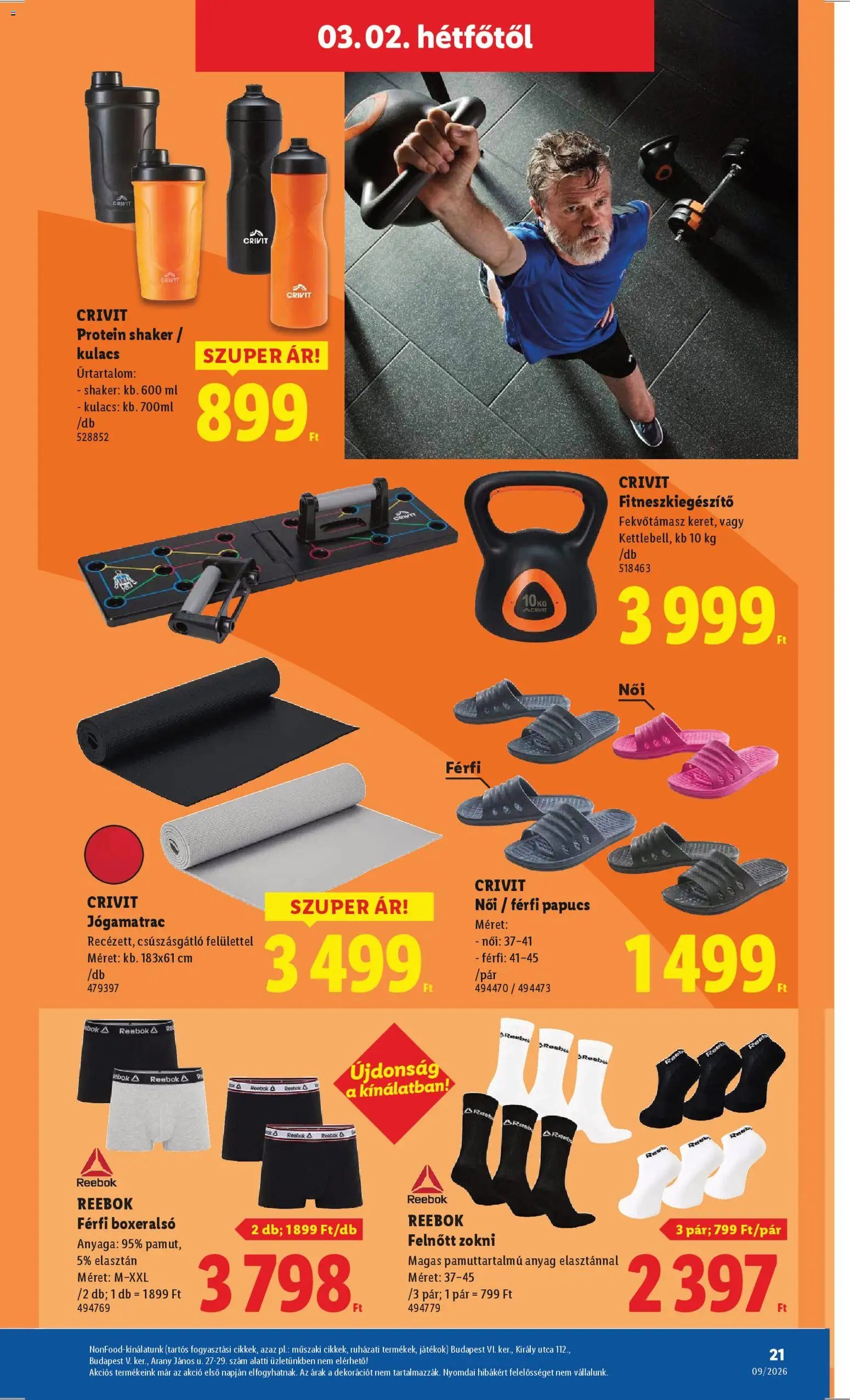 Lidl újság 2026.02.26. Nonfood kínálatunk (2026-02-26 - 2026-03-04)