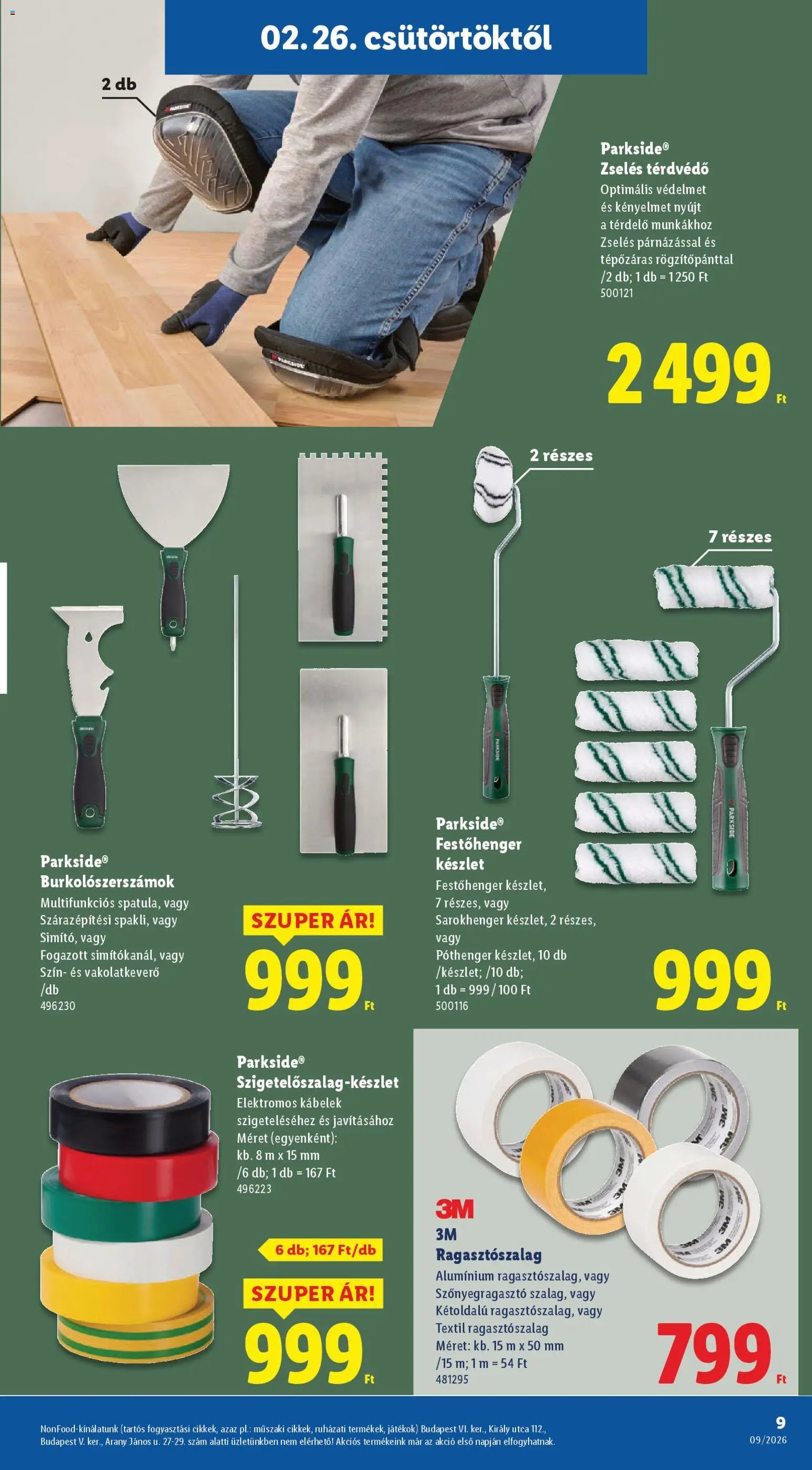 Lidl újság 2026.02.26. Nonfood kínálatunk (2026-02-26 - 2026-03-04)