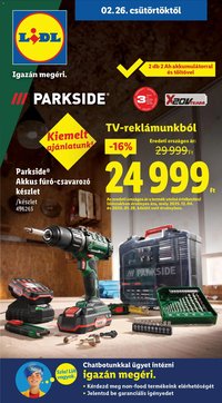 Lidl újság 2026.02.26. Nonfood kínálatunk (2026-02-26 - 2026-03-04)