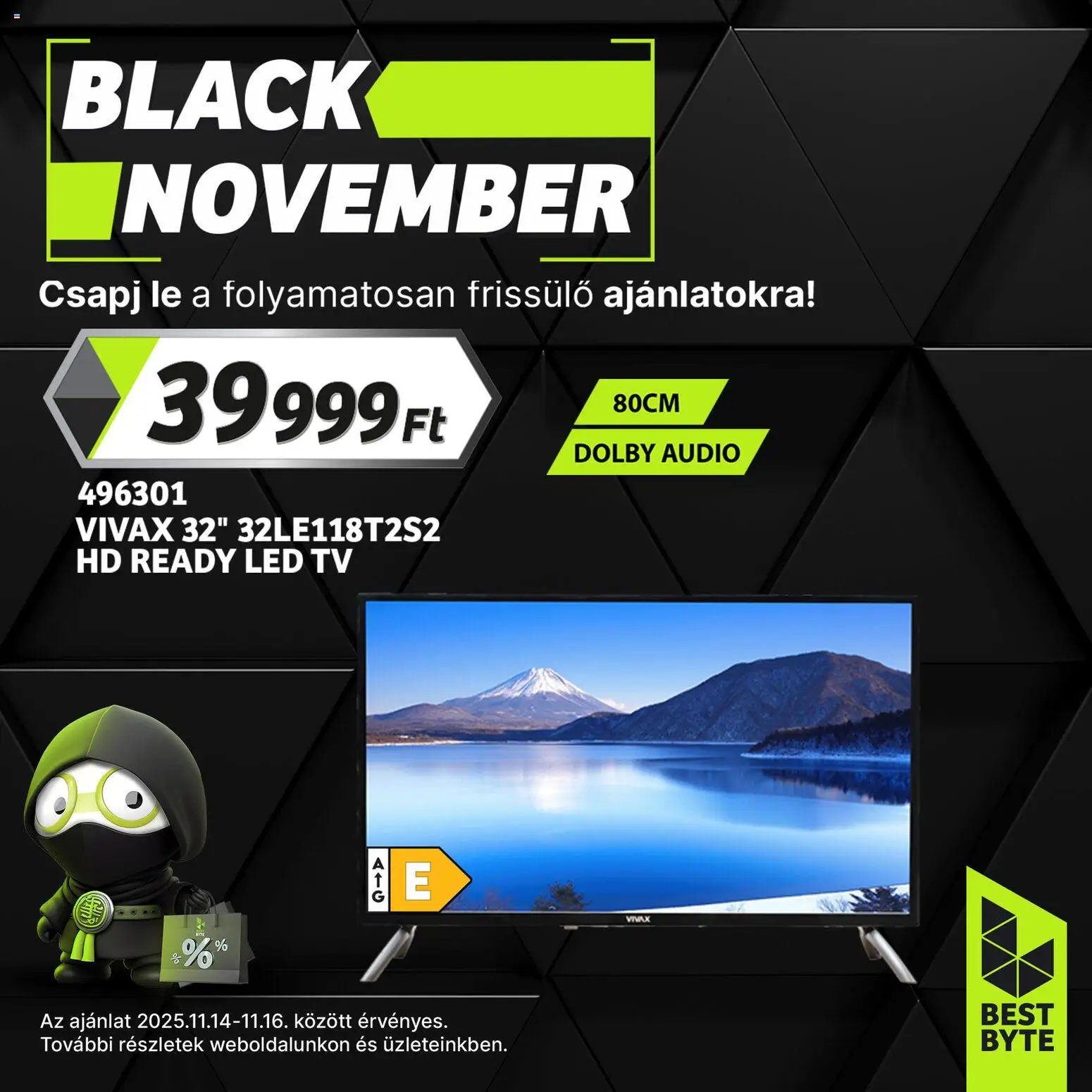 Best Byte újság 2025.11.14. Black Friday (2025-11-14 - 2025-11-16)