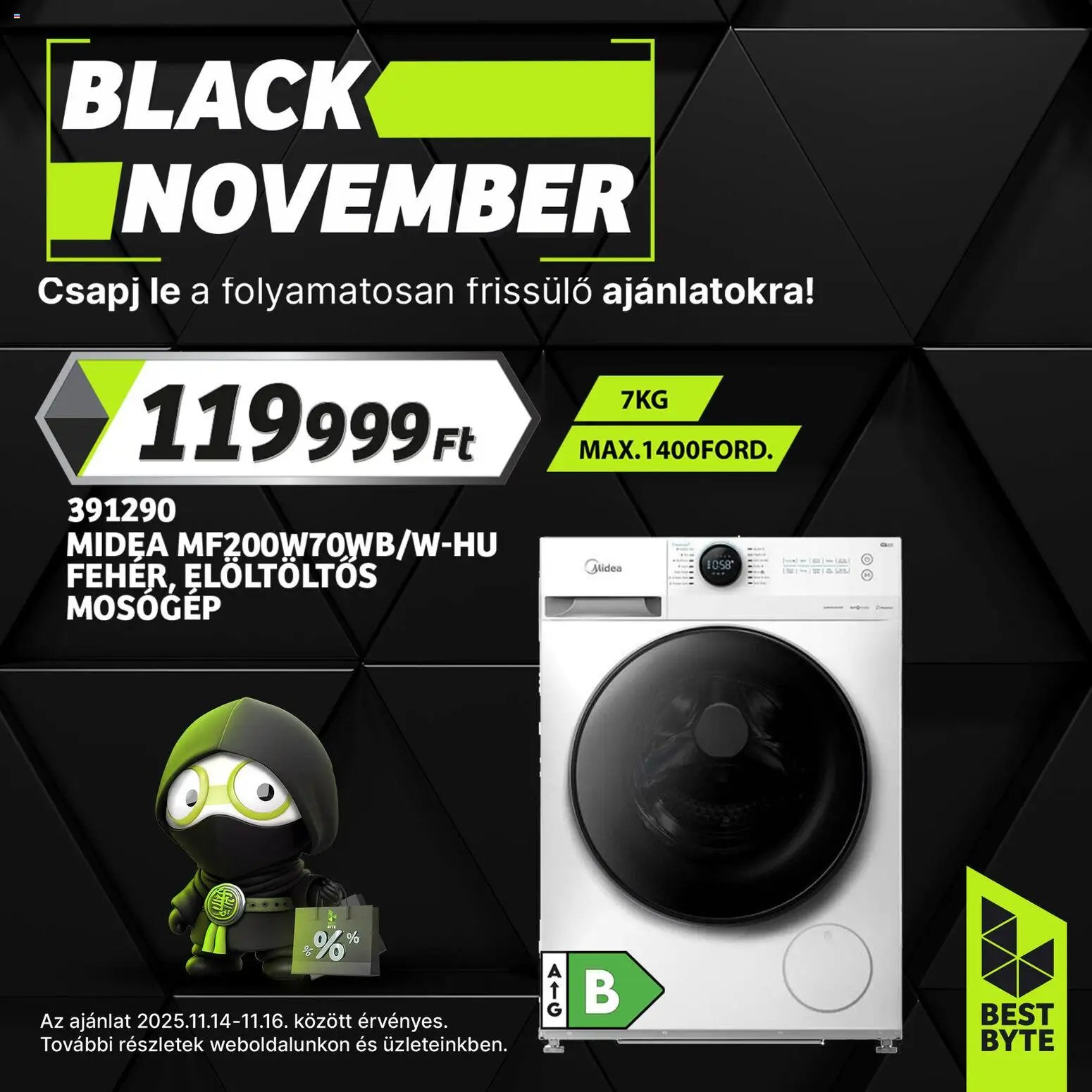 Best Byte újság 2025.11.14. Black Friday (2025-11-14 - 2025-11-16)