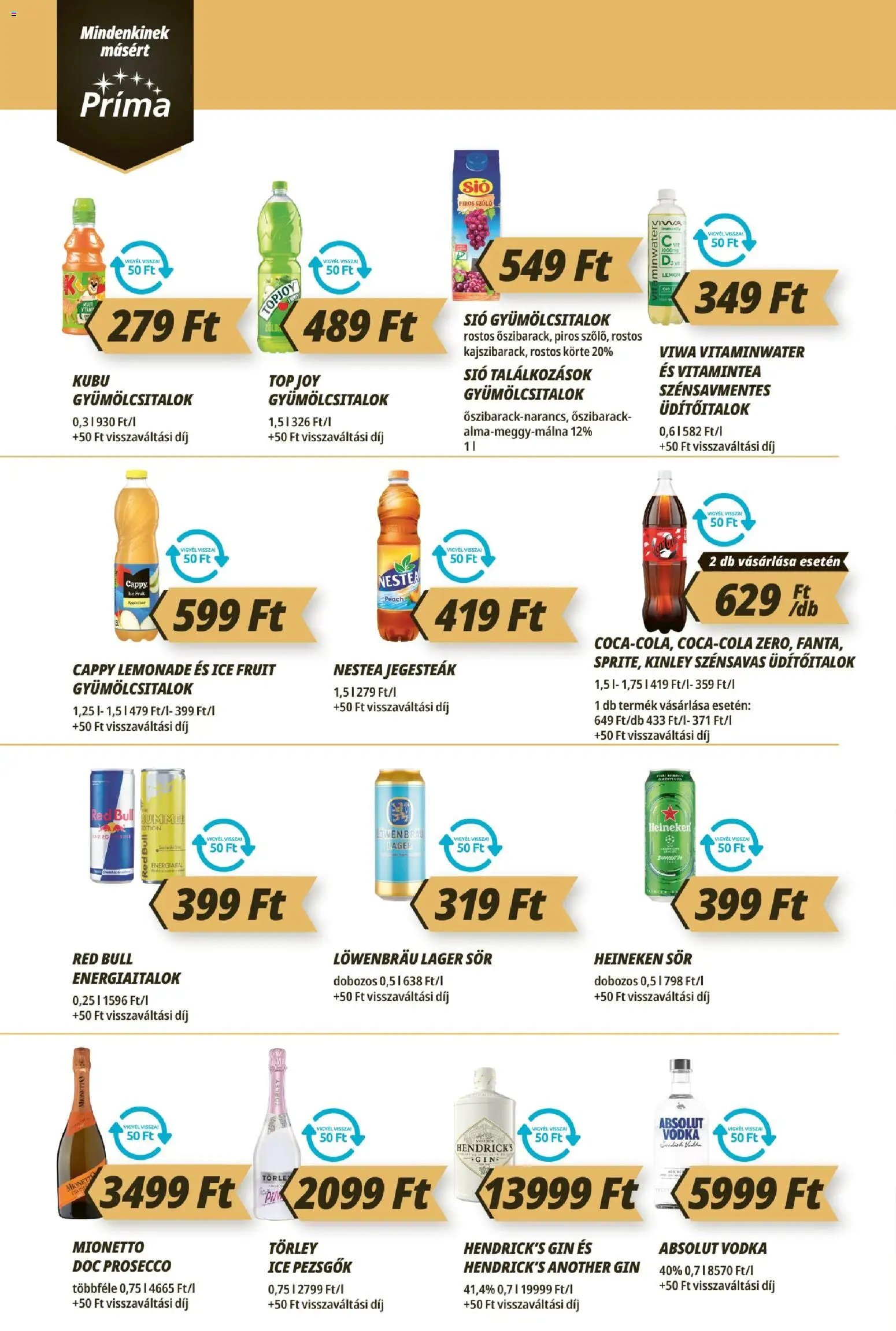 CBA Príma újság 2026.05.21. CBA Príma akciós újság (2026-05-21 - 2026-05-27)