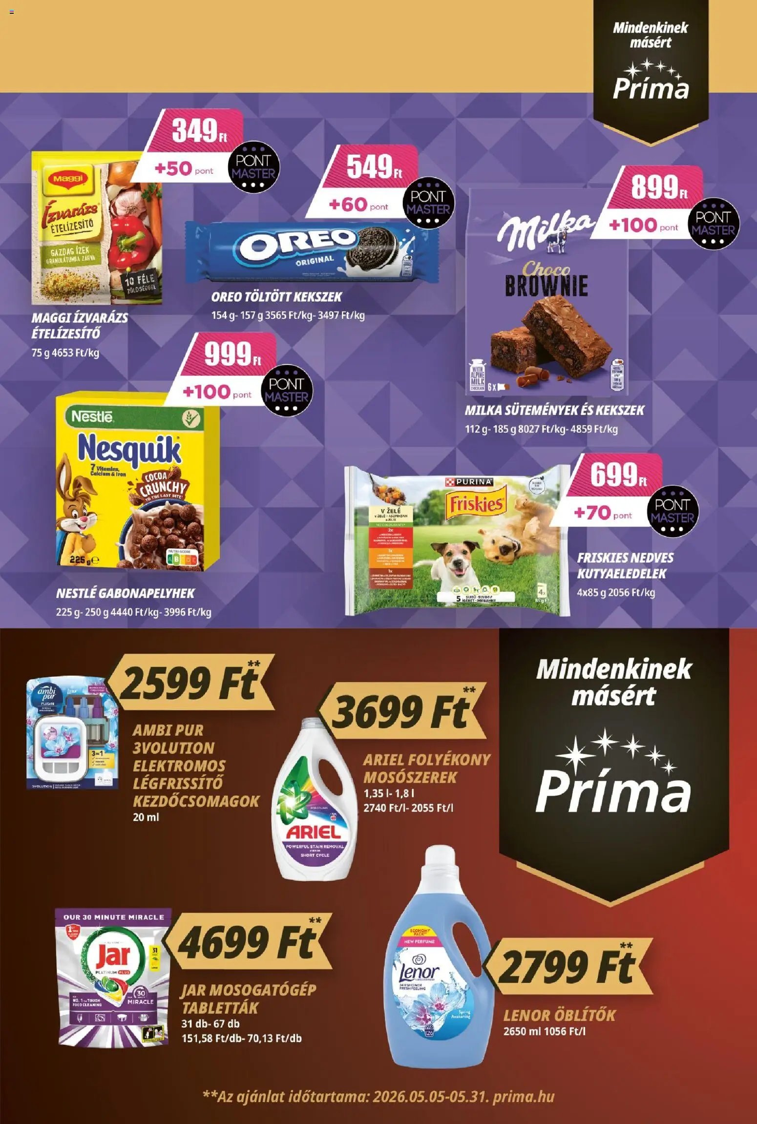 CBA Príma újság 2026.05.21. CBA Príma akciós újság (2026-05-21 - 2026-05-27)