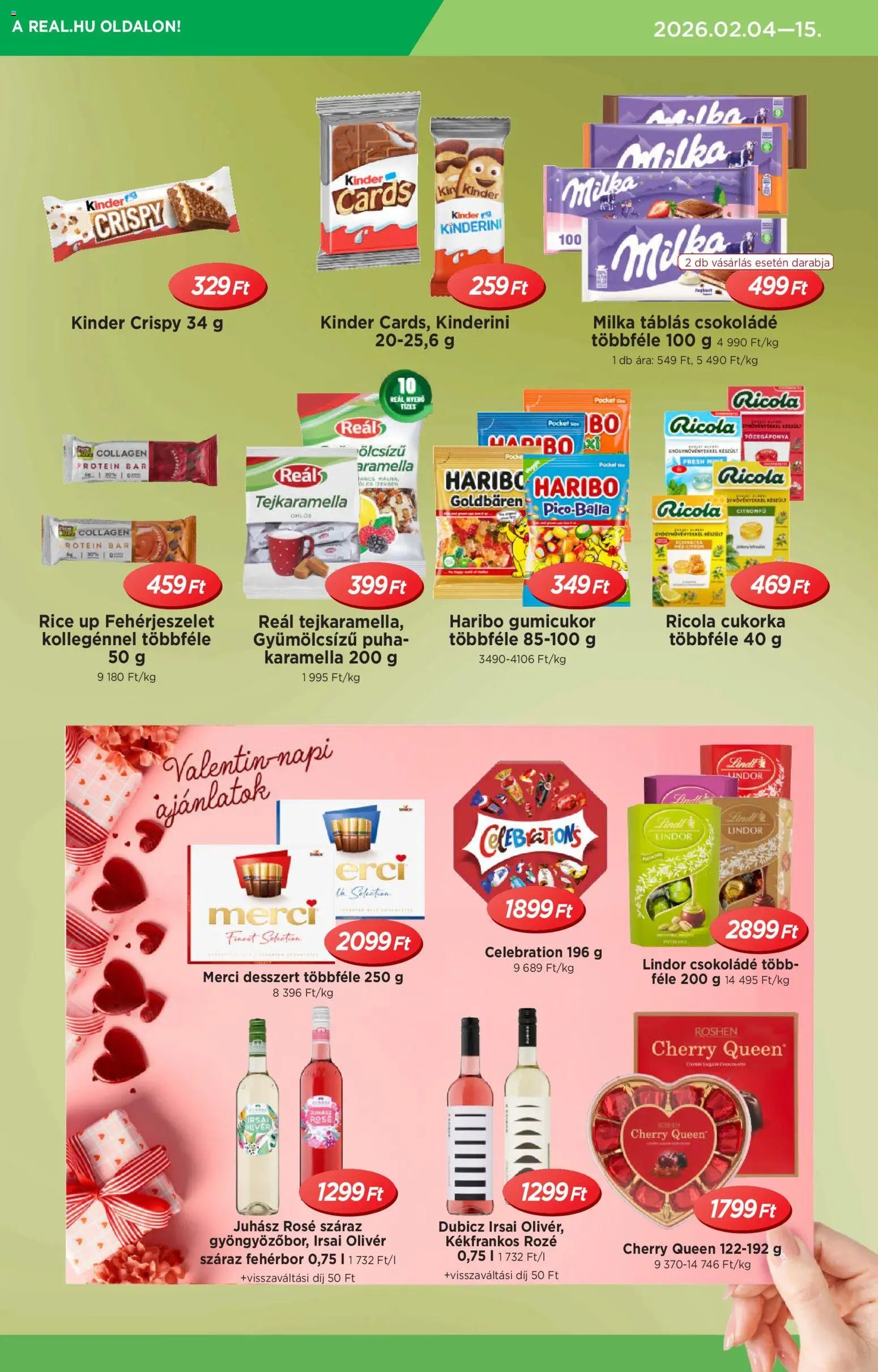 Reál újság 2026.02.04. Akciós újság Reál (2026-02-04 - 2026-02-15)