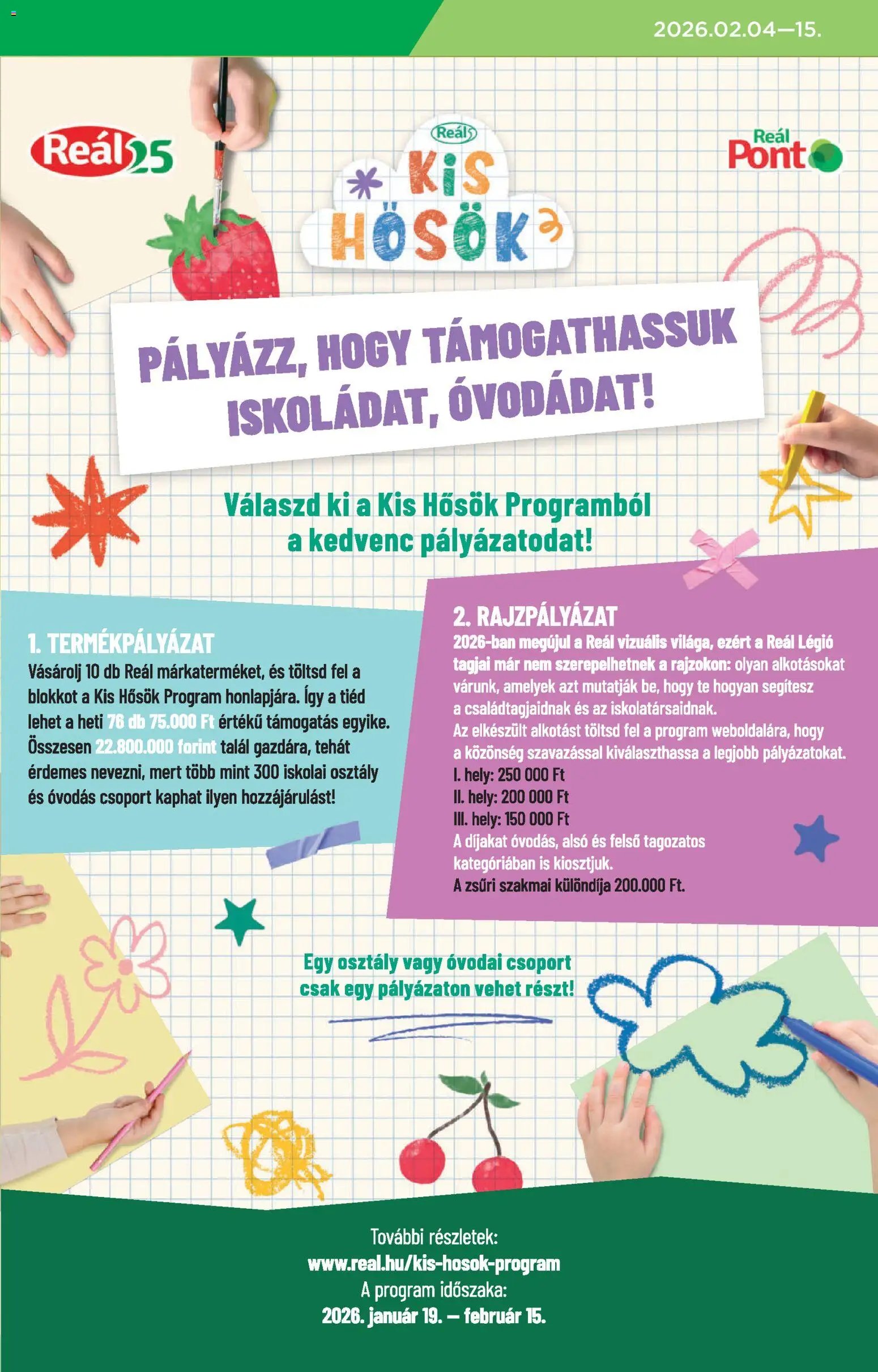 Reál újság 2026.02.04. Akciós újság Reál (2026-02-04 - 2026-02-15)