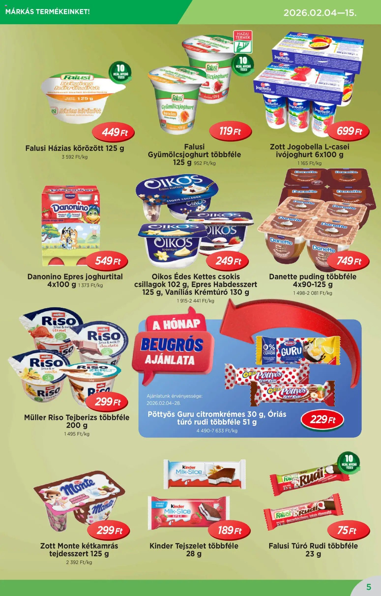 Reál újság 2026.02.04. Akciós újság Reál (2026-02-04 - 2026-02-15)