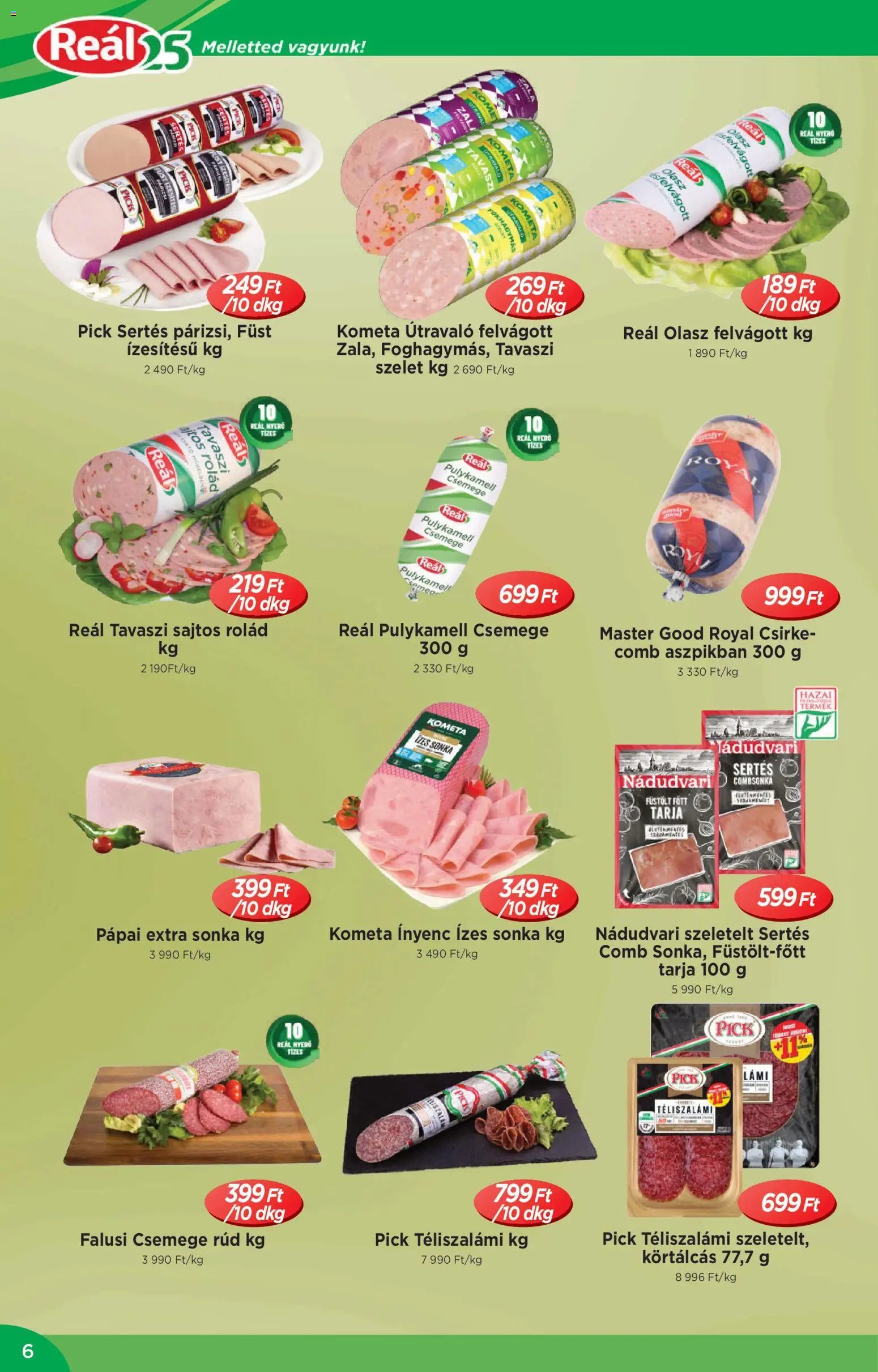 Reál újság 2026.02.04. Akciós újság Reál (2026-02-04 - 2026-02-15)