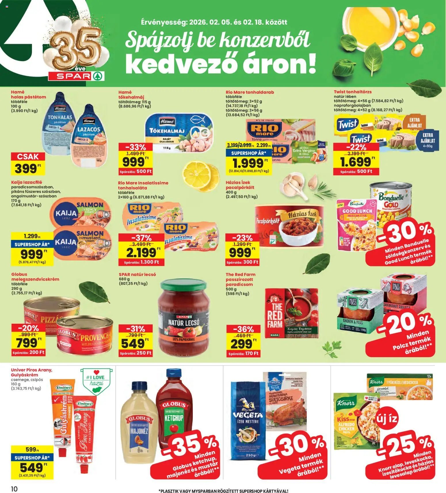 Interspar újság 2026.02.05. Akciós újság Interspar (2026-02-05 - 2026-02-11)