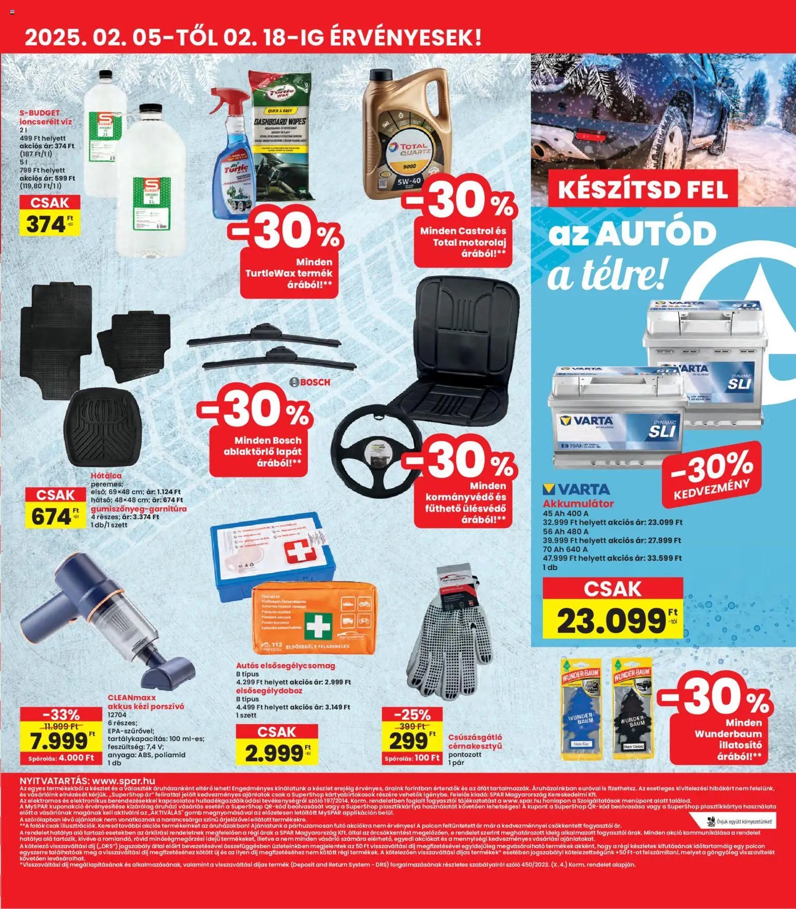 Interspar újság 2026.02.05. Akciós újság Interspar (2026-02-05 - 2026-02-11)