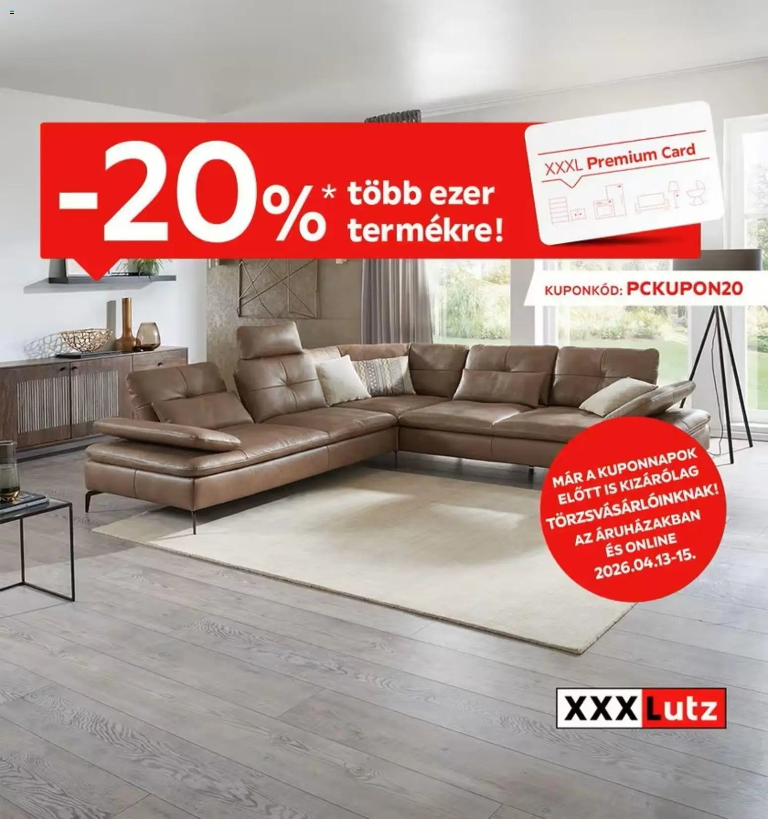 XXXLutz újság 2026.04.13. XXXLutz szórólap (2026-04-13 - 2026-04-15)