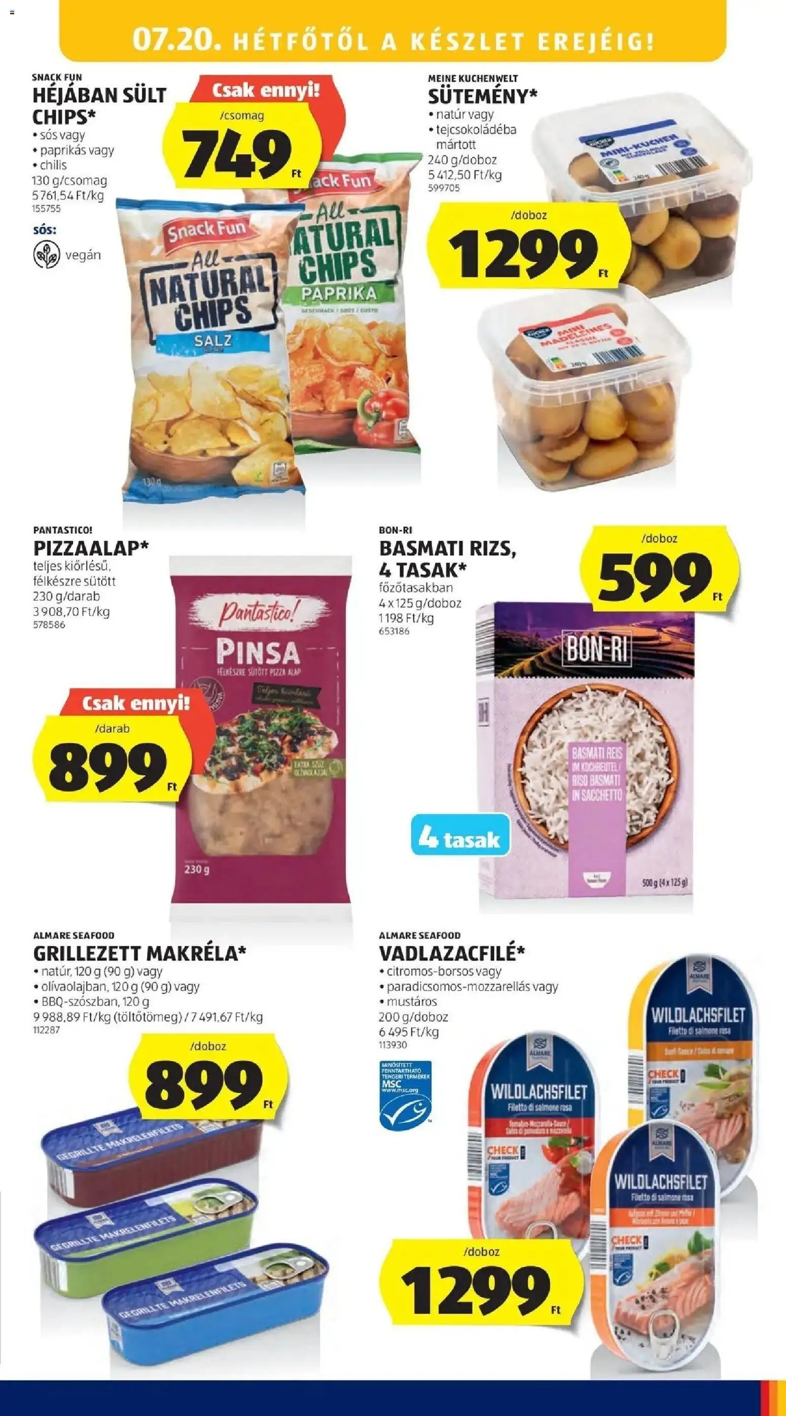 Aldi újság 2026.07.16. Aldi aktuális akciós újság