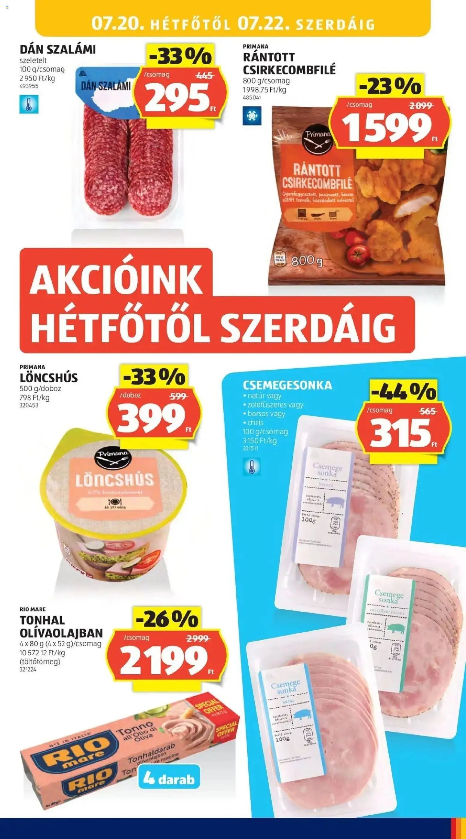 Aldi újság 2026.07.16. Aldi aktuális akciós újság