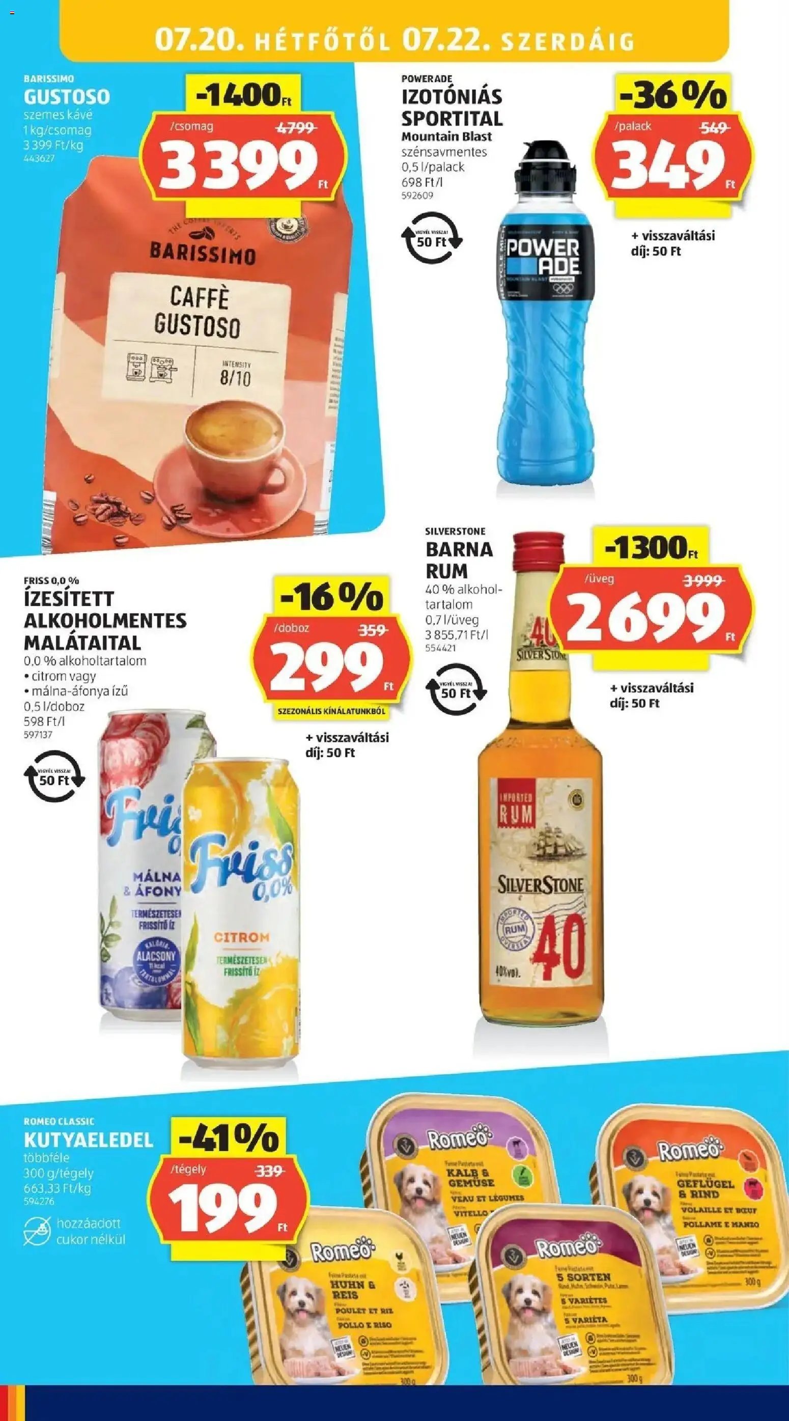 Aldi újság 2026.07.16. Aldi aktuális akciós újság