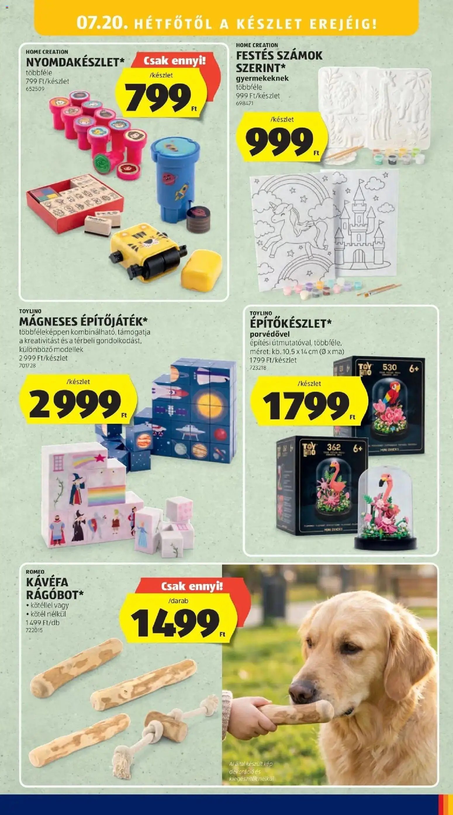 Aldi újság 2026.07.16. Aldi aktuális akciós újság