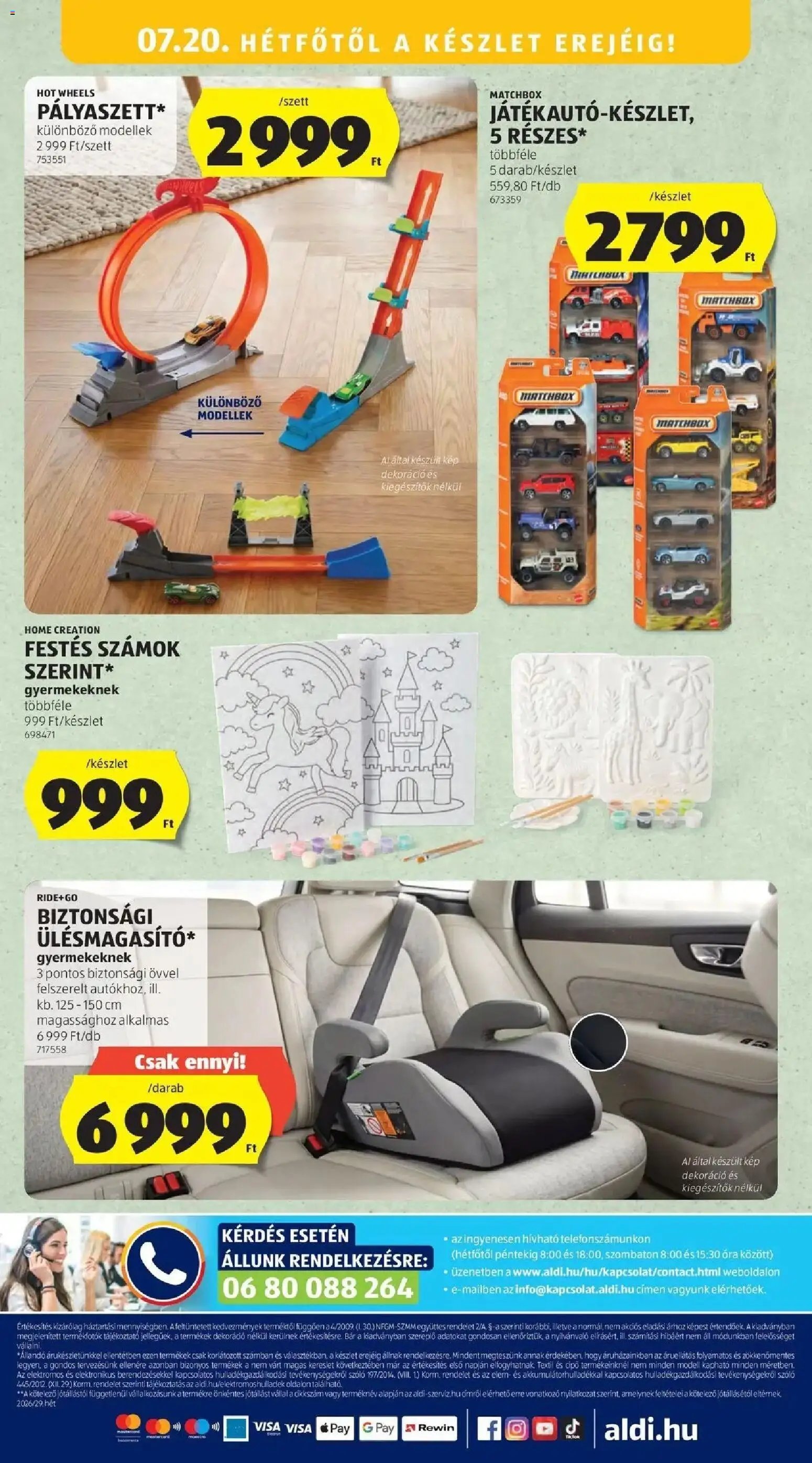 Aldi újság 2026.07.16. Aldi aktuális akciós újság