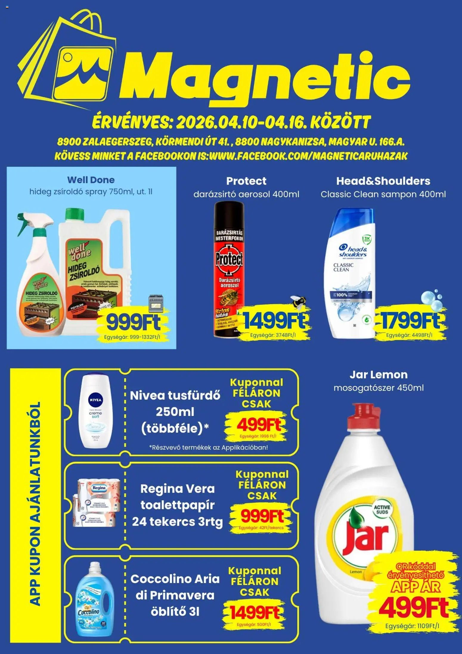 Magnetic újság 2026.04.10. Magnetic akciós újság (2026-04-10 - 2026-04-16)