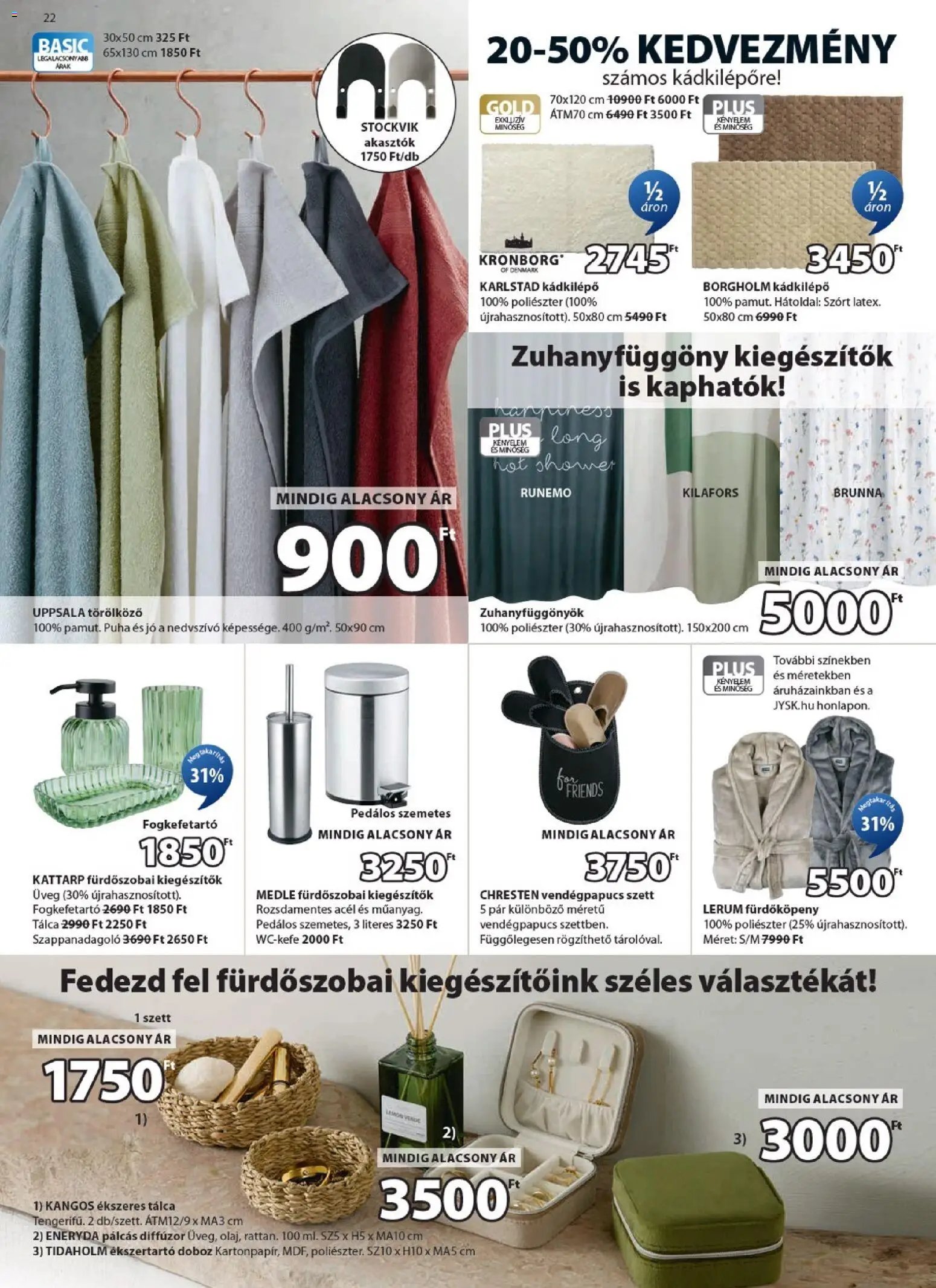 JYSK újság 2025.12.31. Akciós újság JYSK (2025-12-31 - 2026-01-06)