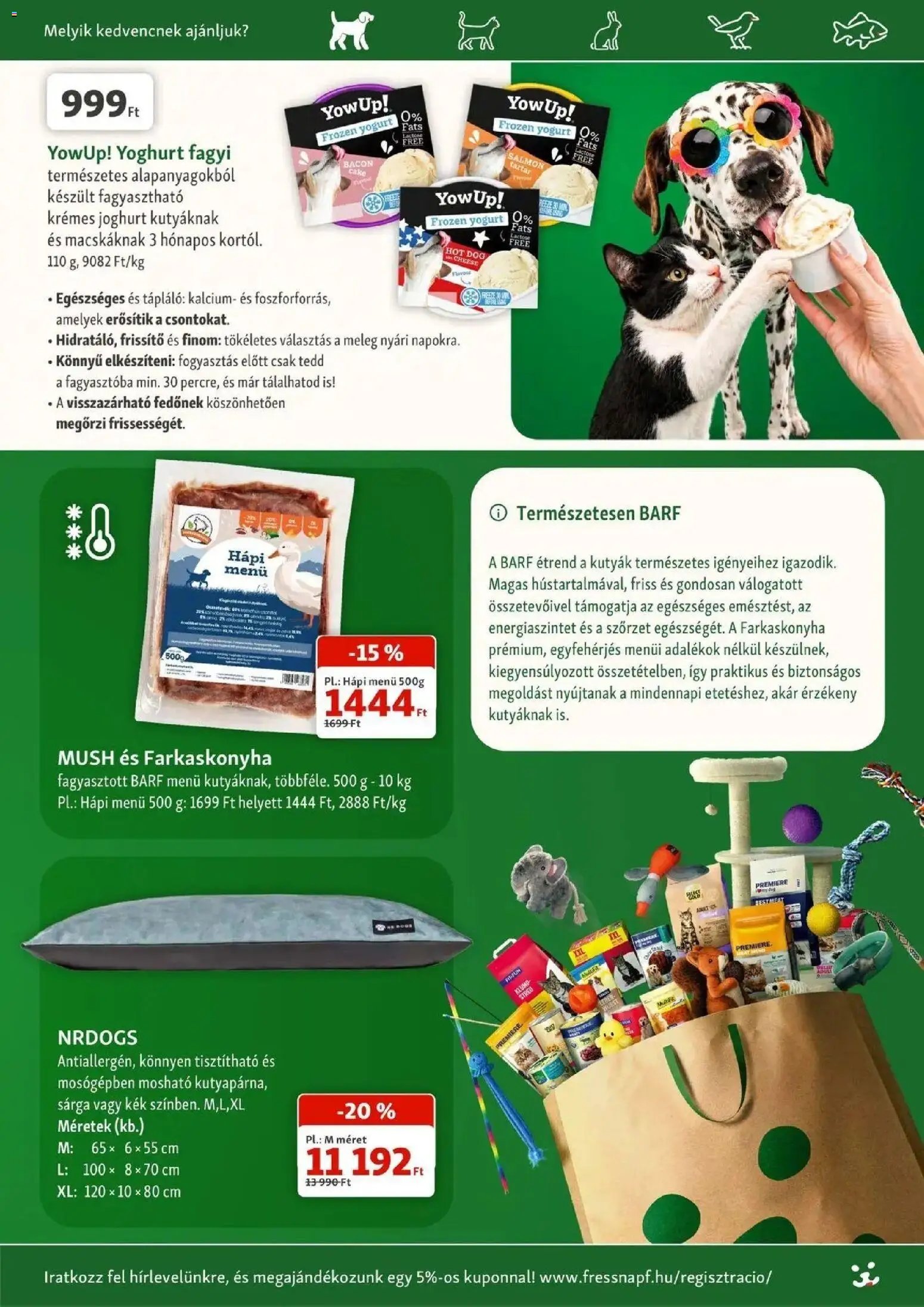 Fressnapf újság 2026.07.02. Fressnapf aktuális akciós újság