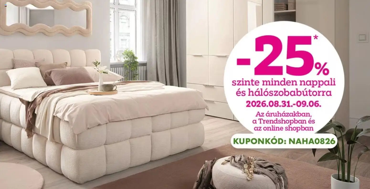 Mömax újság 2026.08.31. Mömax akciós újság