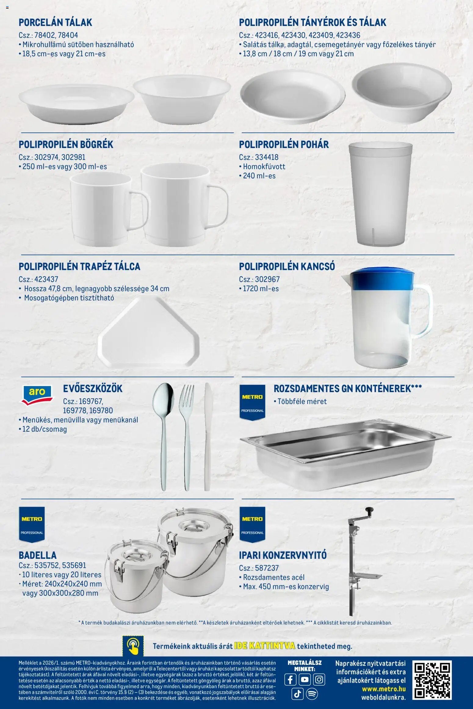 Metro újság 2026.01.02. Kantin megoldások katalógus (2026-01-02)