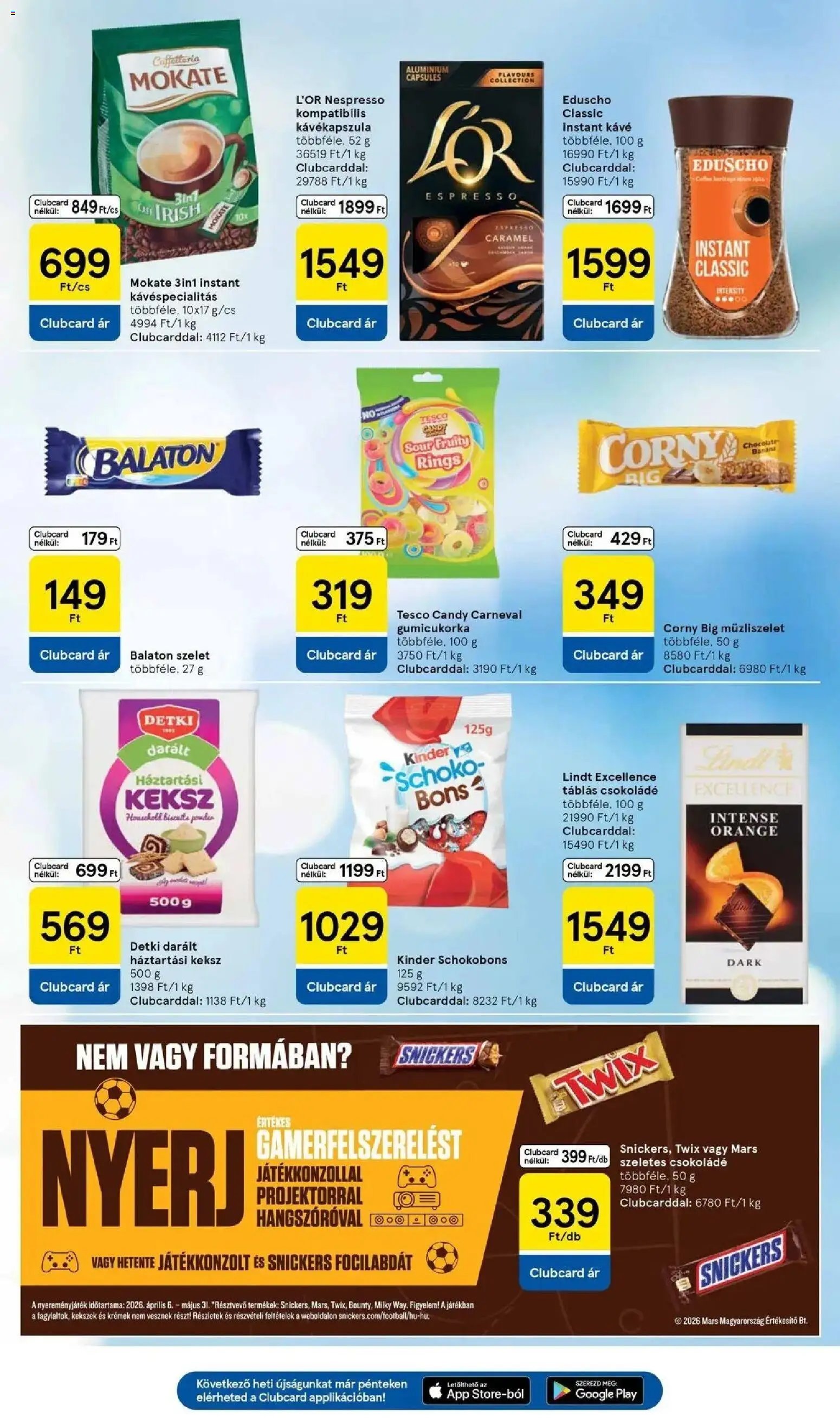 Tesco újság 2026.04.29. Tesco akciós újság (2026-04-29 - 2026-05-06)