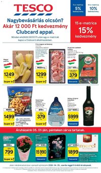 Tesco újság 2026.04.29. Tesco akciós újság (2026-04-29 - 2026-05-06)