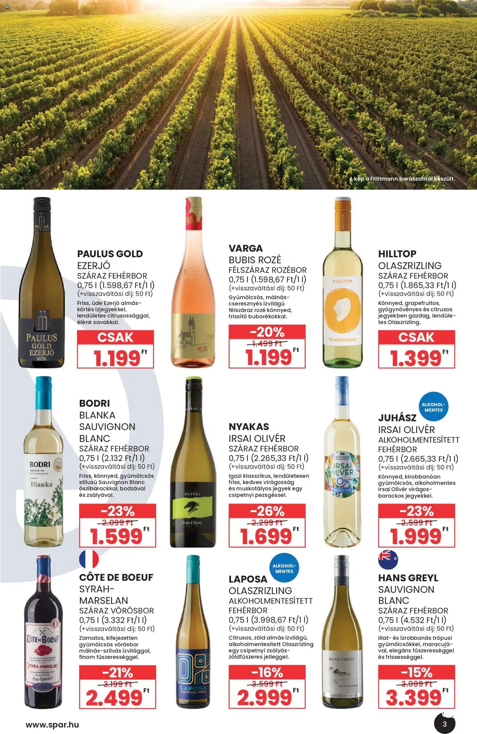 Spar újság 2026.07.01. Spar BOR nyár