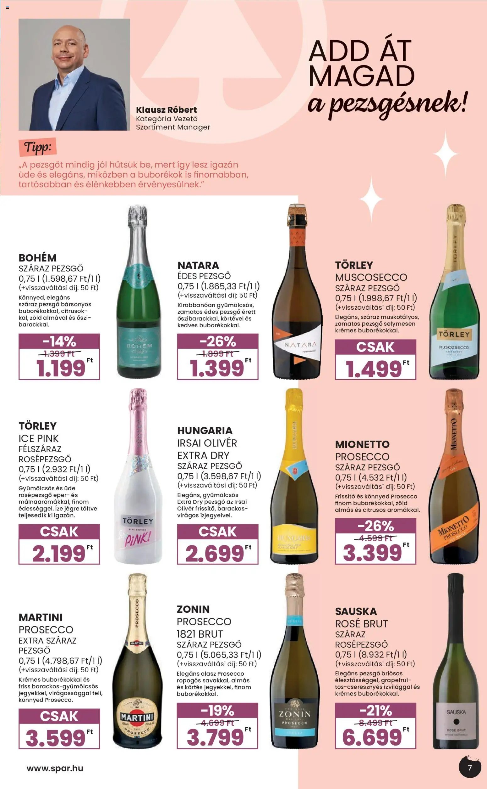 Spar újság 2026.07.01. Spar BOR nyár