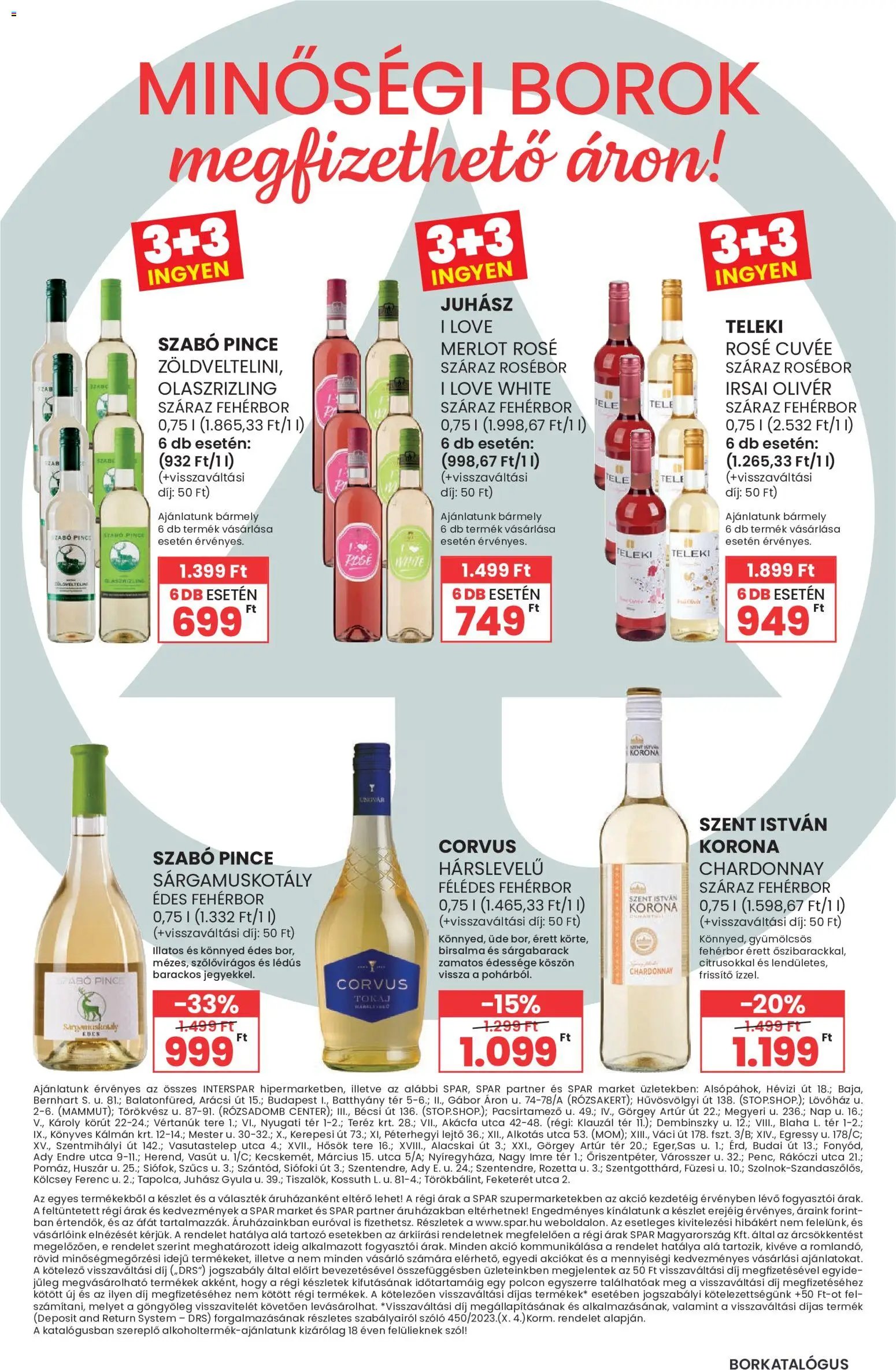 Spar újság 2026.07.01. Spar BOR nyár