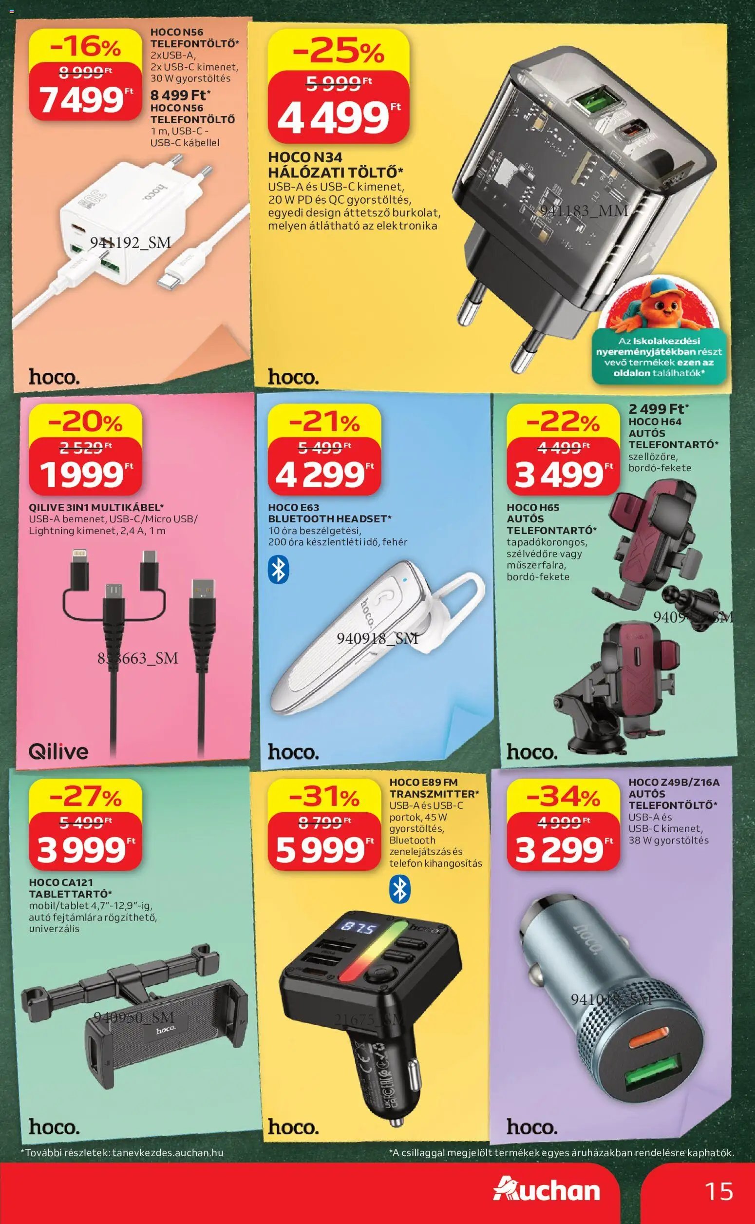 Auchan újság 2026.07.30. Auchan Iskolakezdés ajánlatok