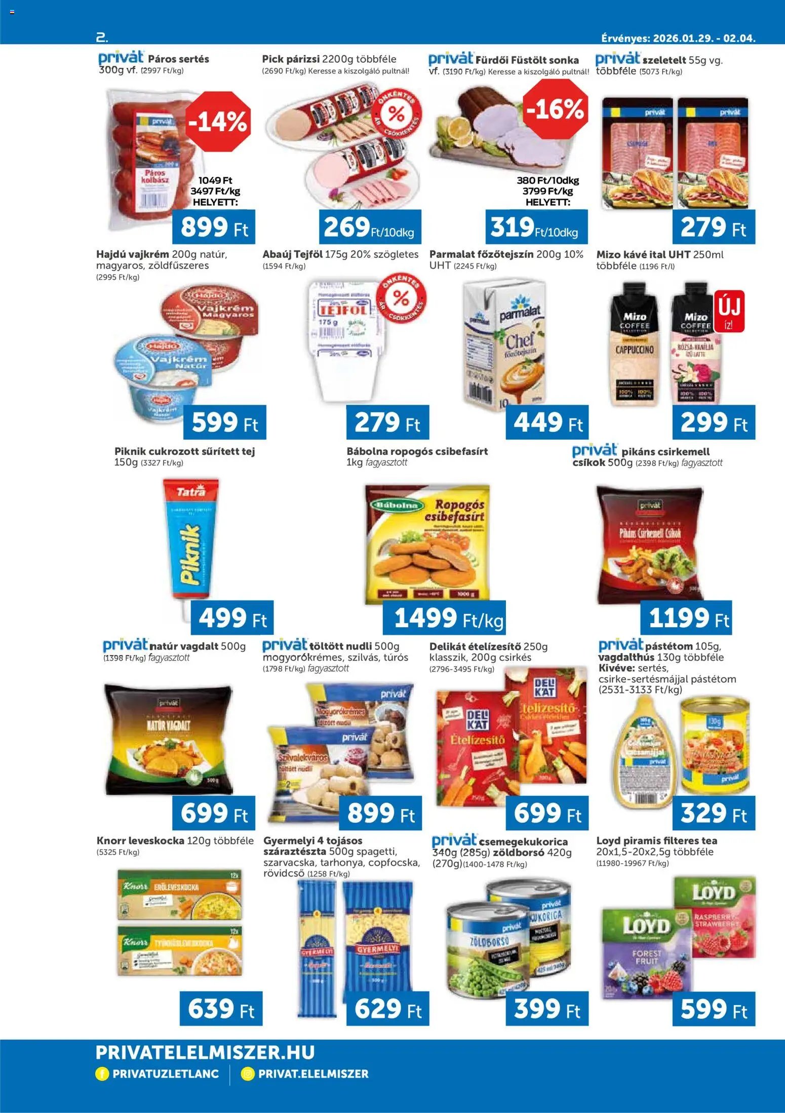 PRIVÁT újság 2026.01.29. Déli vármegyék (2026-01-29 - 2026-02-04)