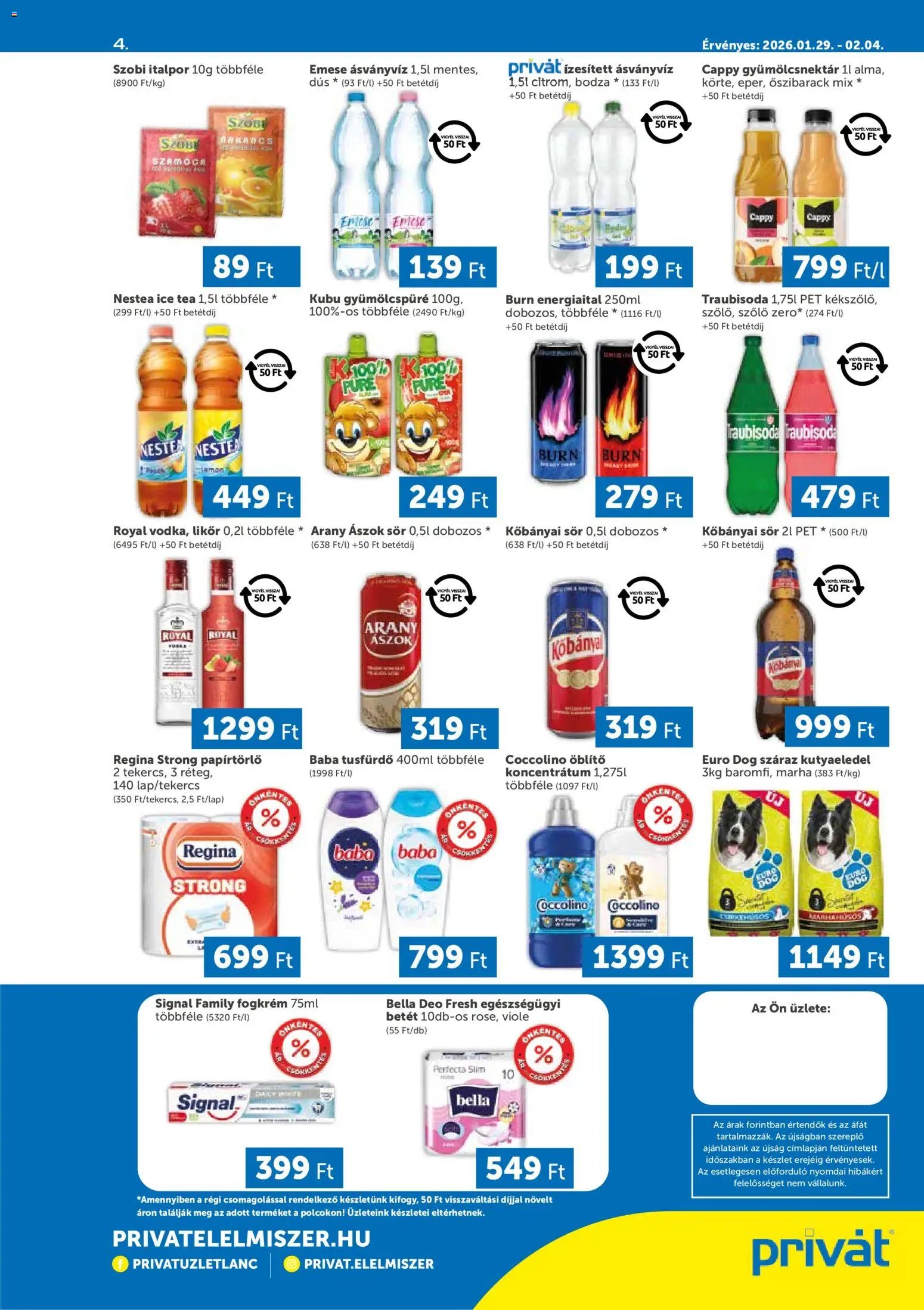 PRIVÁT újság 2026.01.29. Déli vármegyék (2026-01-29 - 2026-02-04)