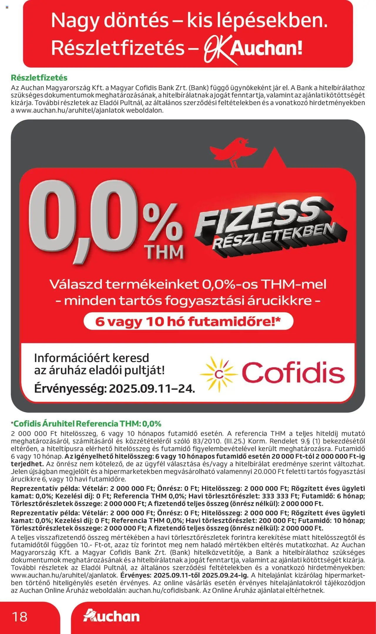 Auchan újság 2025.09.11. Hipermarket takarítószer ajánlataink (2025-09-11 - 2025-10-01)