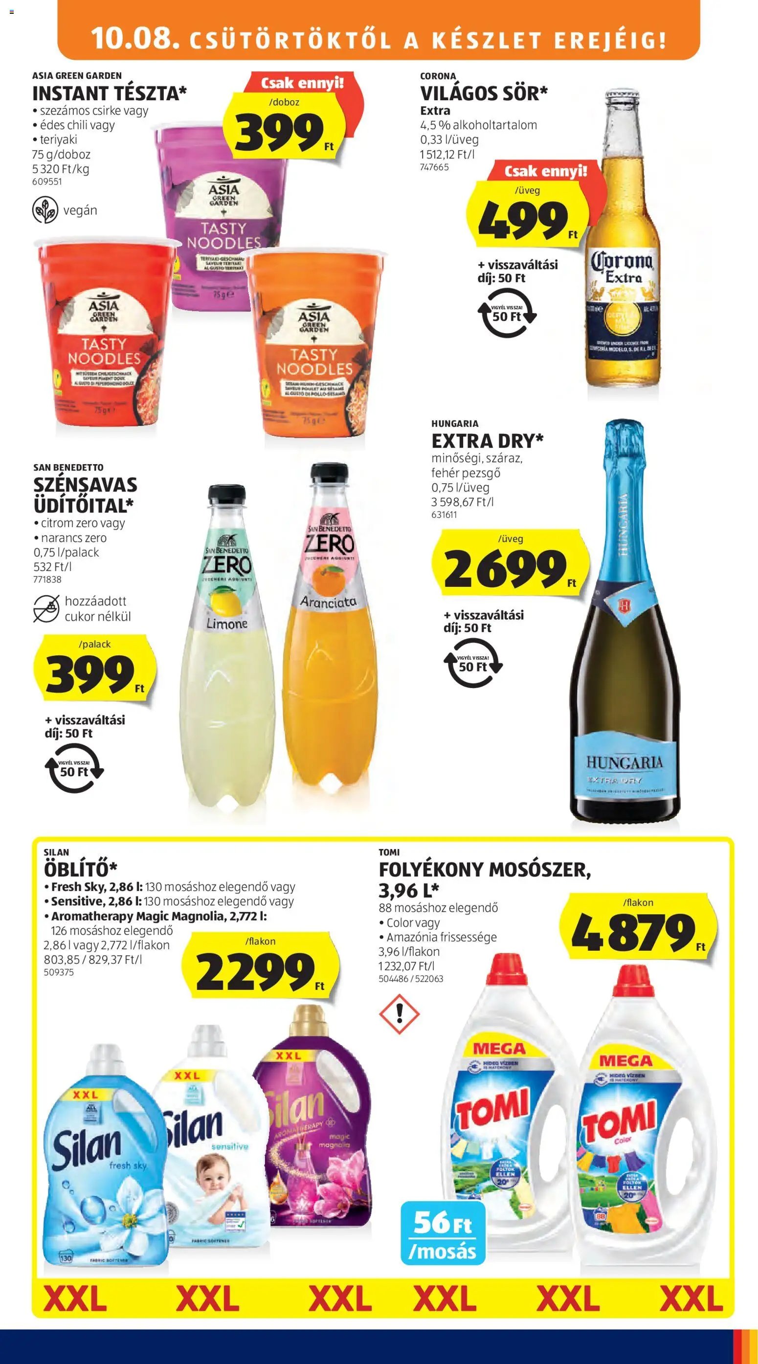 Aldi újság 2026.10.08. Aldi akciós újság
